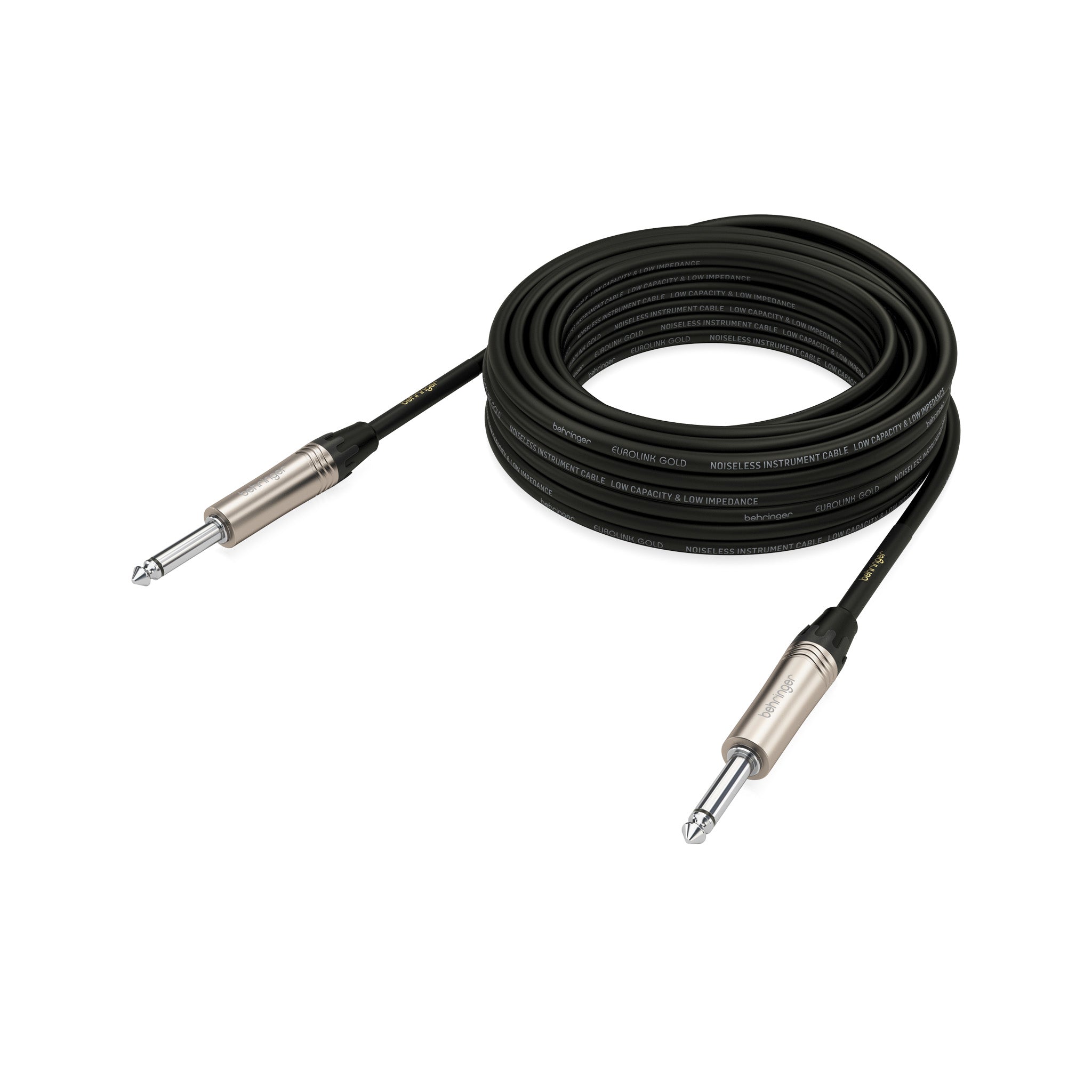 Behringer GIC1000 32.8-foot 1/4-inch TS Male High-Quality Instrument Cable