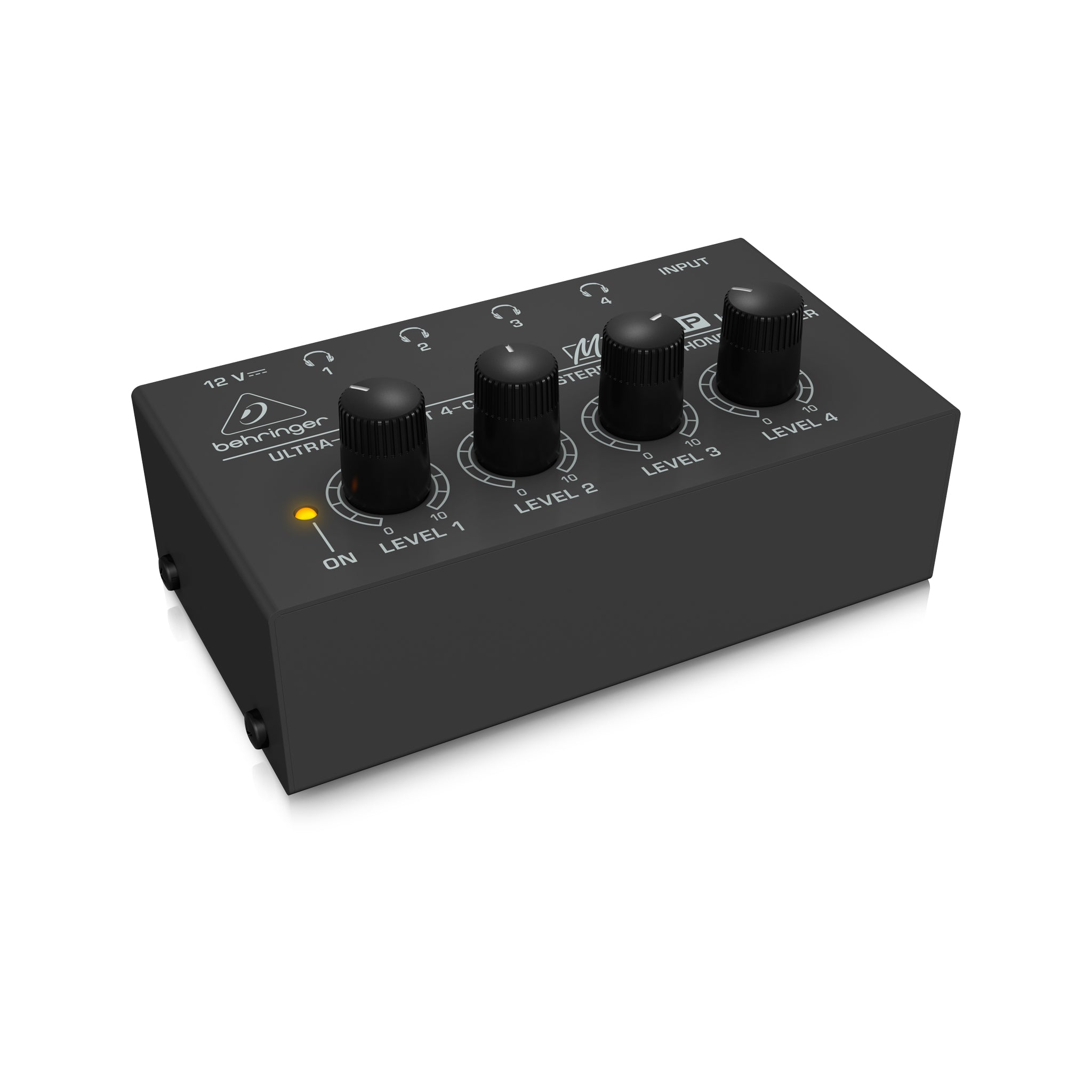 Behringer HA400 Ultra-Compact 4-Channel Stereo Professional Headphone Amplifier for Studio and Stage Use
