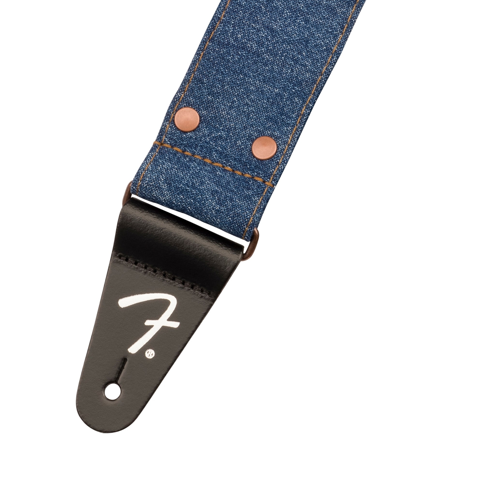 Fender x Wrangler Indigo Denim Adjustable Guitar Straps