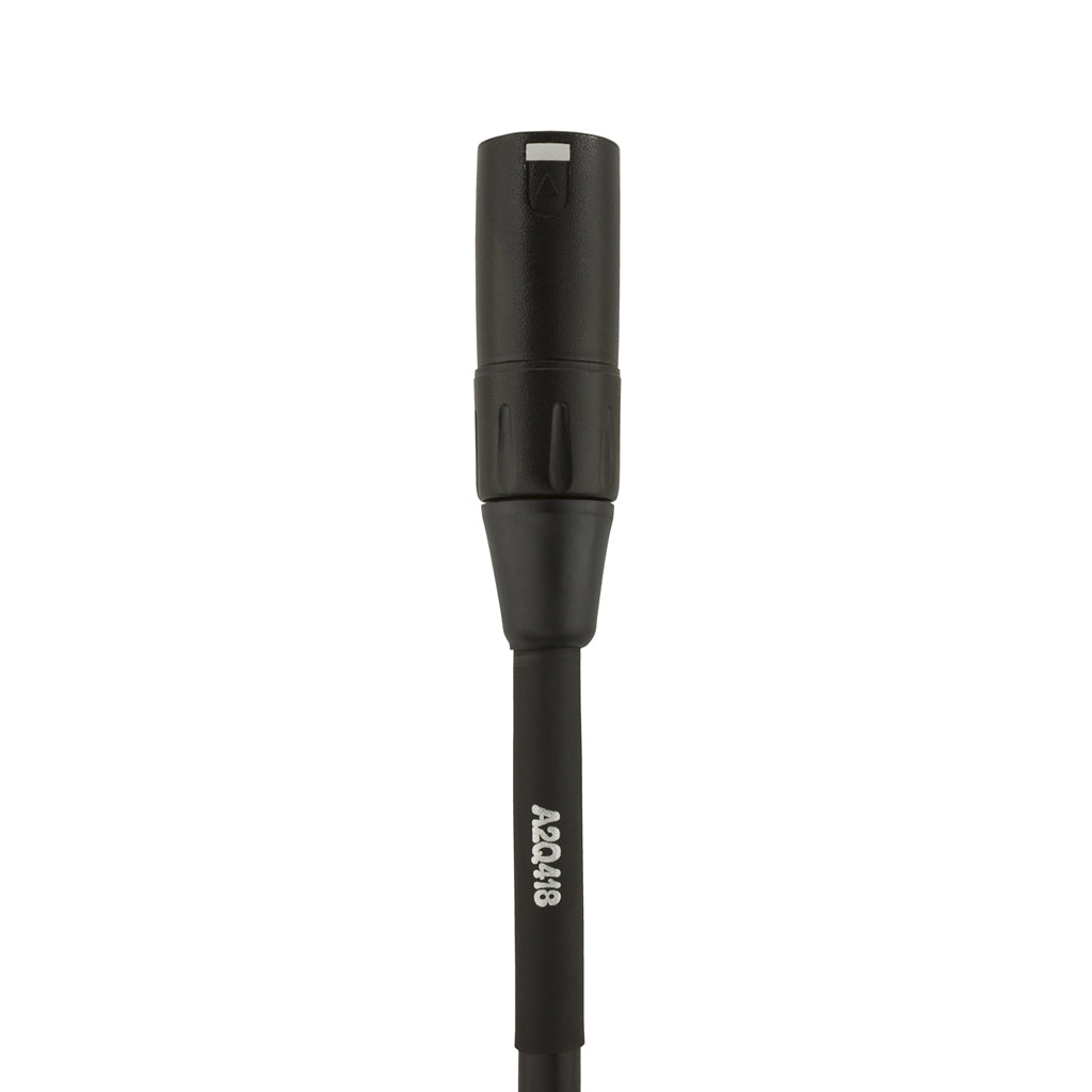 25ft Black Fender Professional Series High - Quality Flexible Microphone Cable