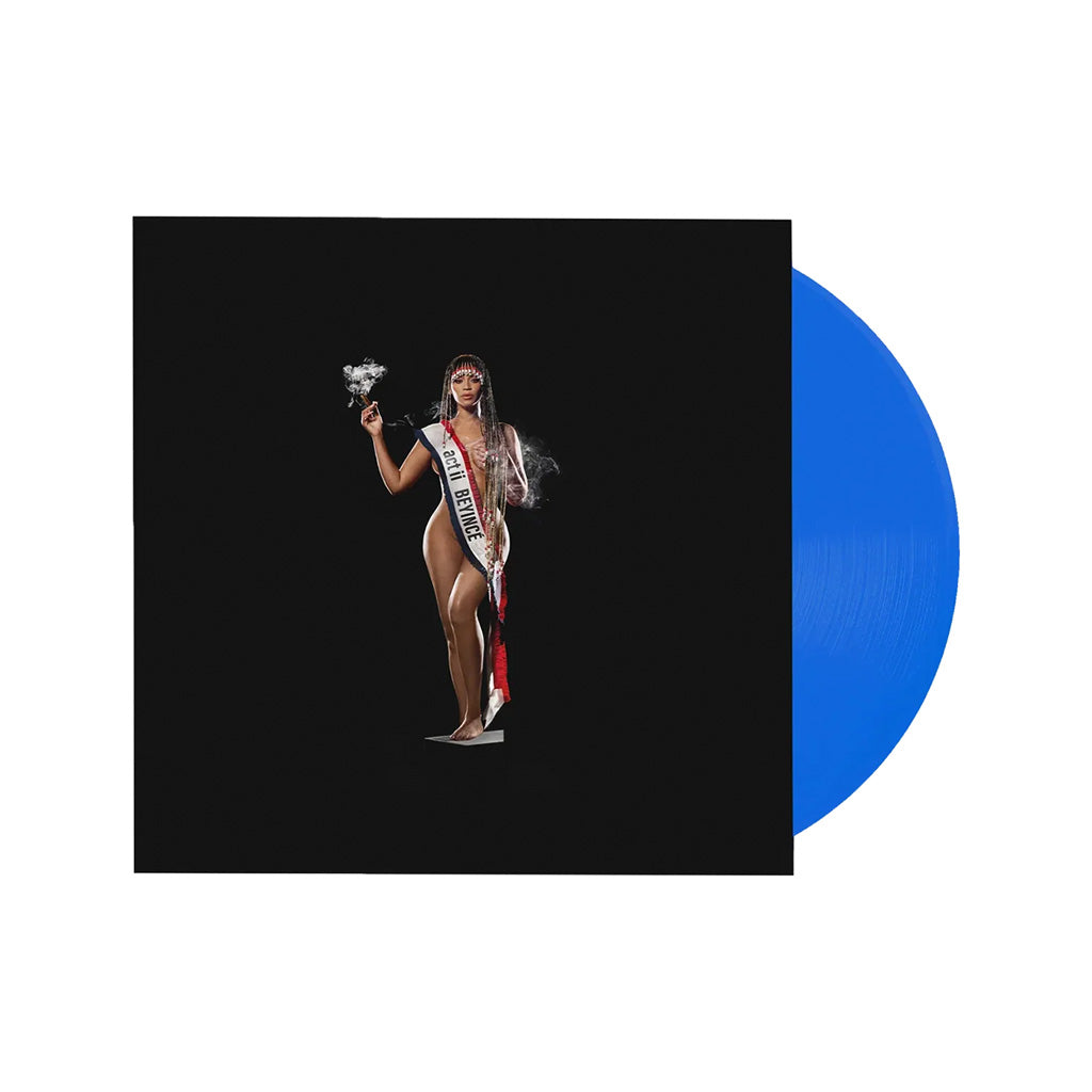 Beyoncé's Cowboy Carter - Exclusive EU Blue Vinyl Record Album