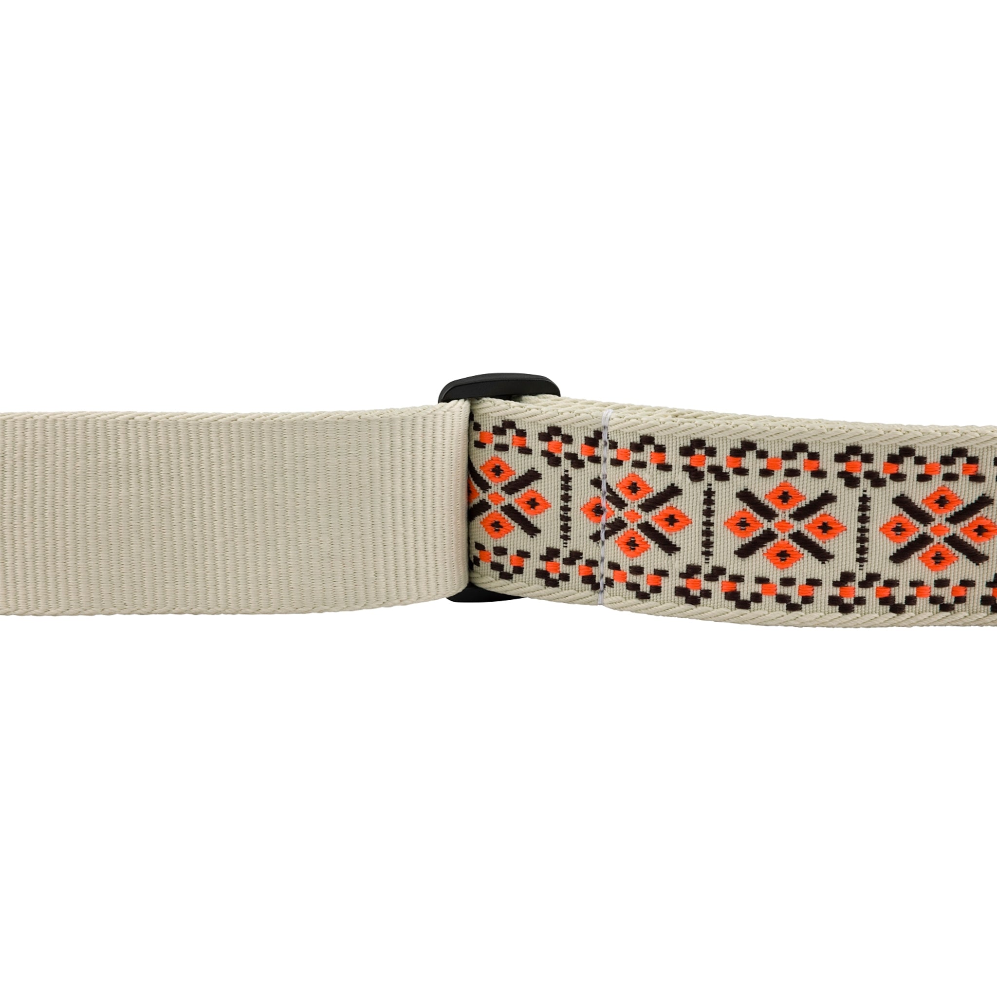 Fender Orange Lattice Pasadena Fully Adjustable Woven Guitar Strap