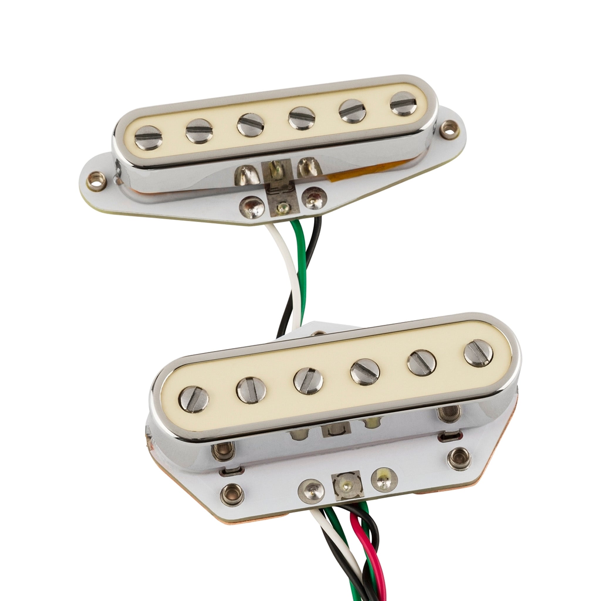 Fender High - Quality Cobalt Chrome Telecaster Electric Guitar Pickup Set, Comprising a Set of 2
