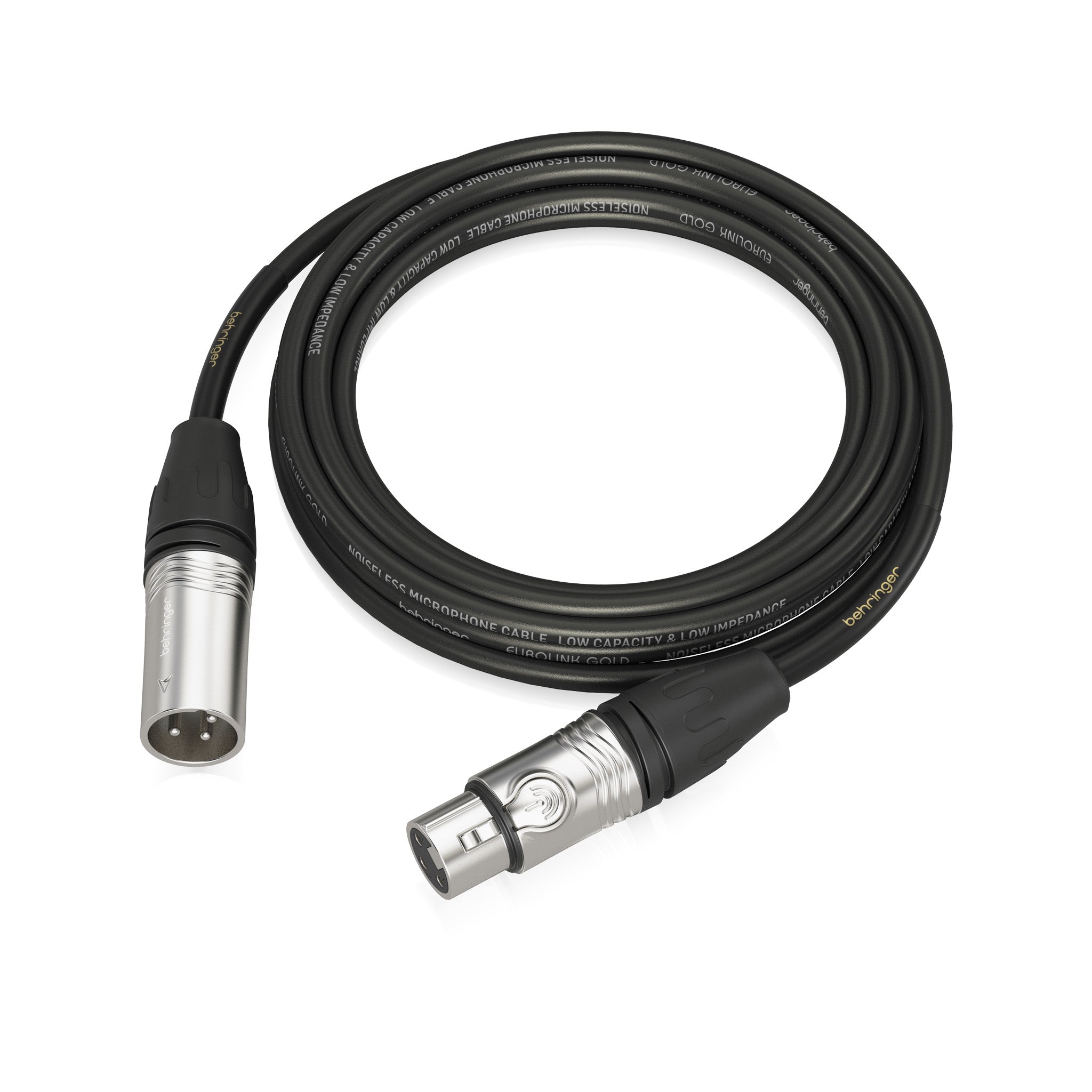Behringer GMC600 19.7-Foot High-Quality XLR Female to Male Microphone Cable