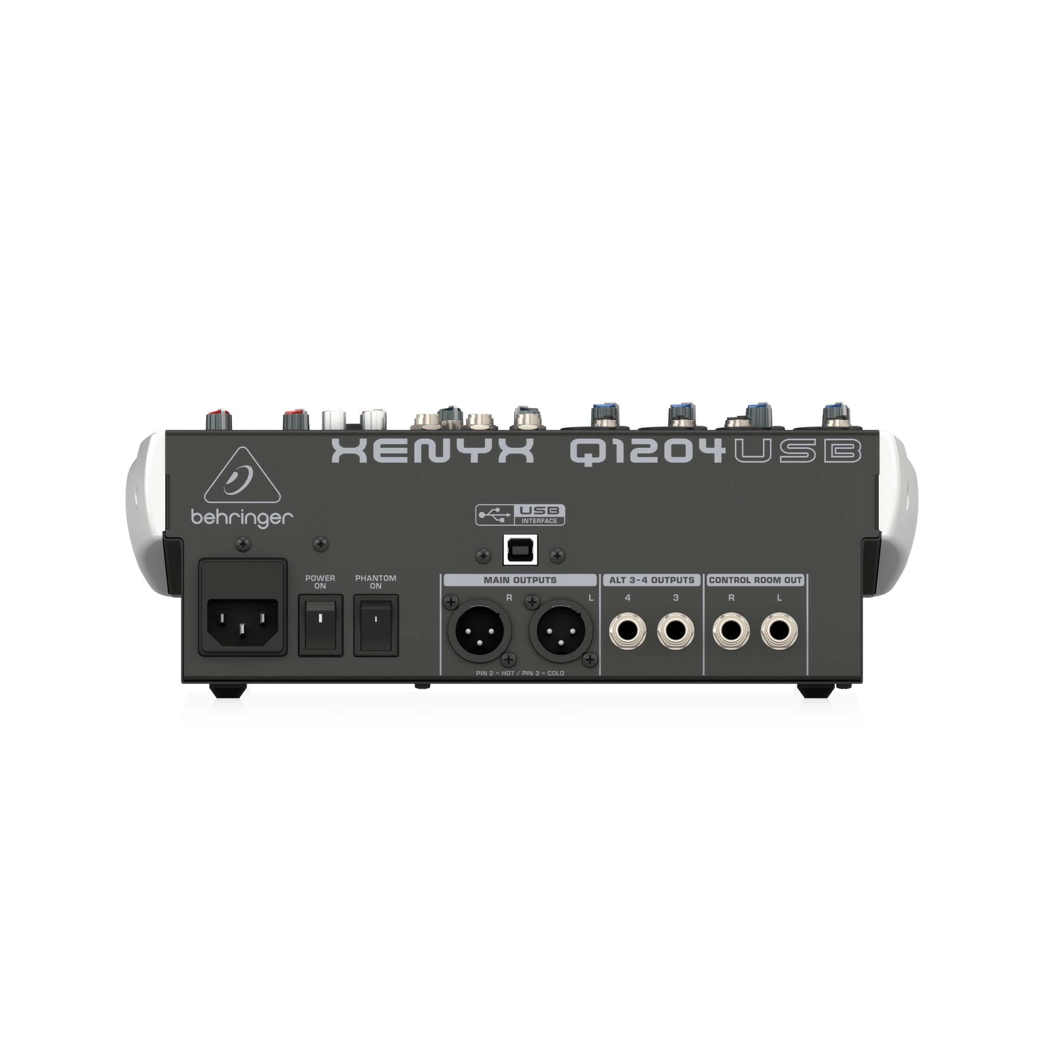 Behringer Xenyx 12-Channel Professional Audio Mixer with USB Connectivity - Q1204USB Model