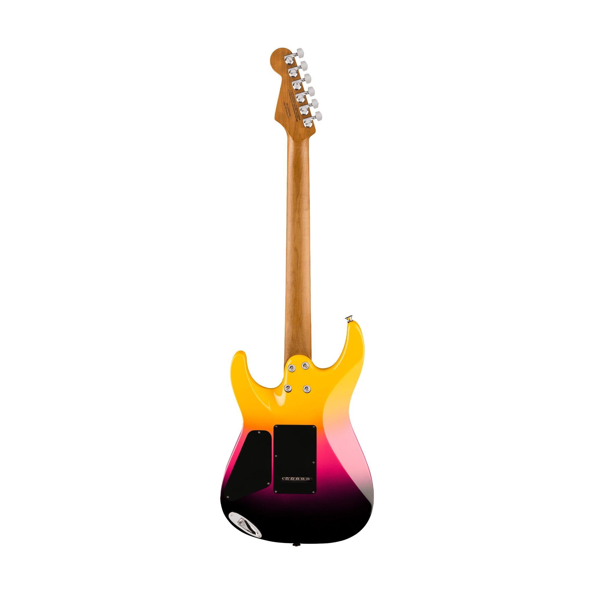 Charvel Professional Modified DK24 HH 2PT CM Electric Guitar with Maple Fingerboard in Stunning Malibu Sunset Color