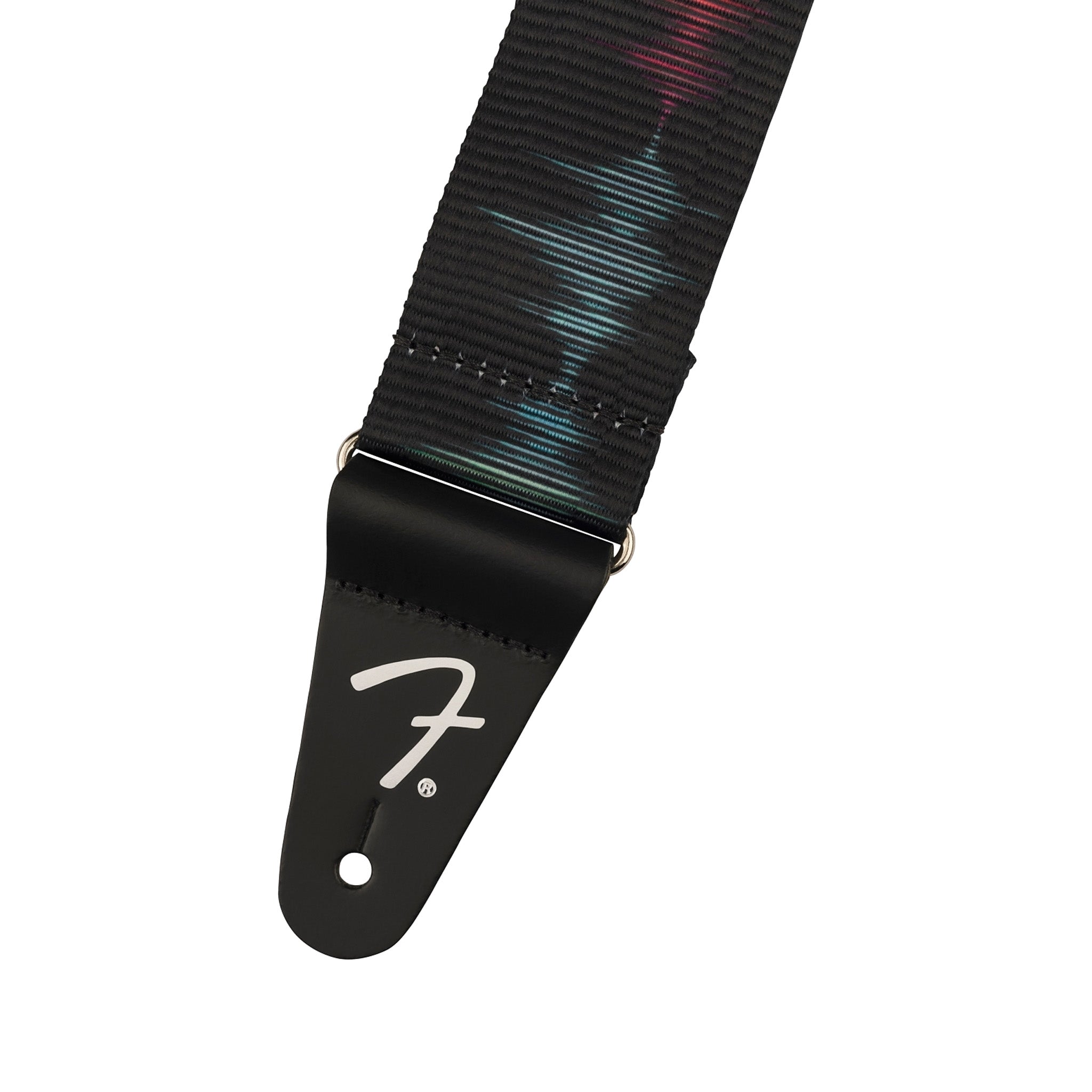 Fender Retro Guitar Strap with Sound Wave Inspired Bold Designs