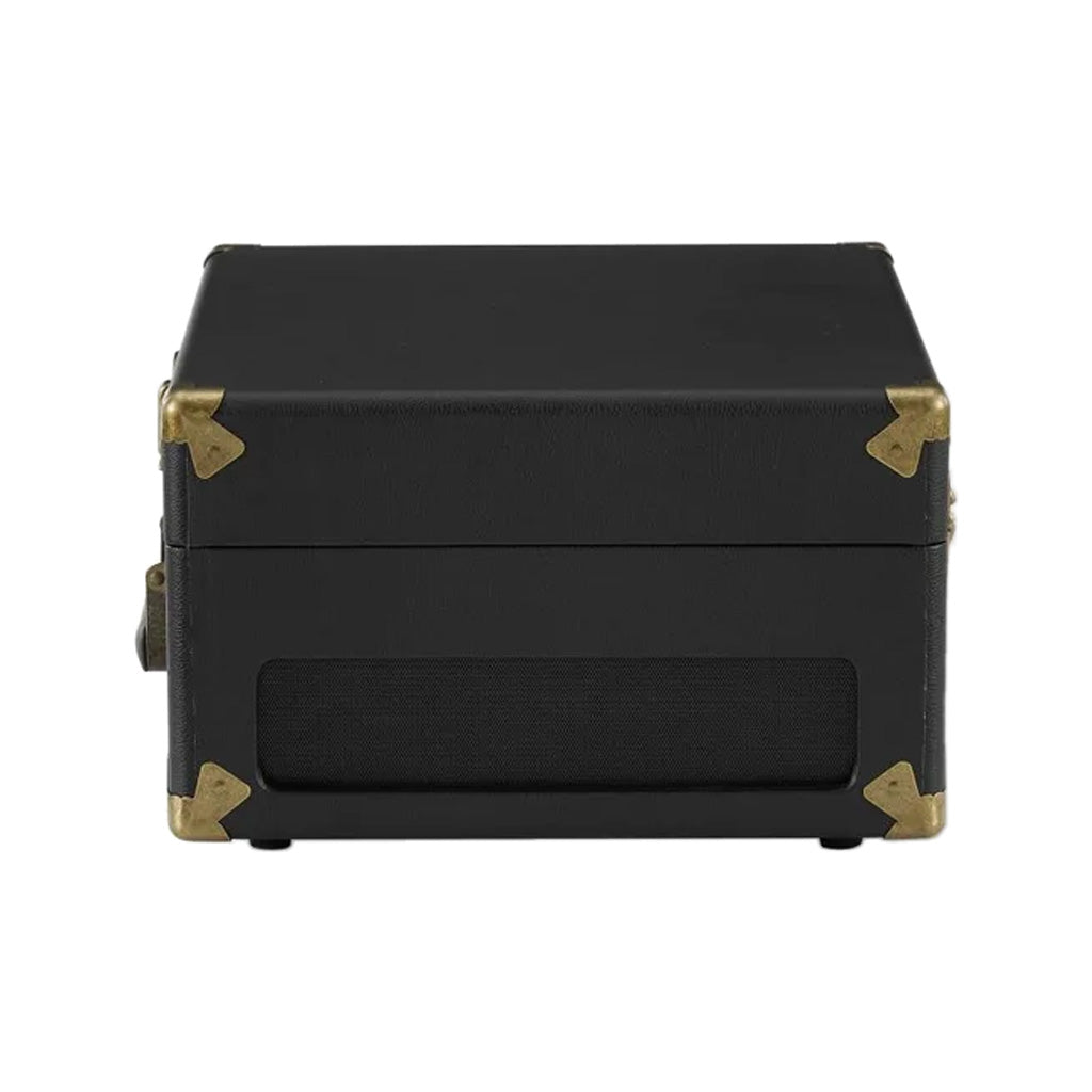 Crosley Black Retrospect Vintage-Style Portable Turntable for Vinyl Records
