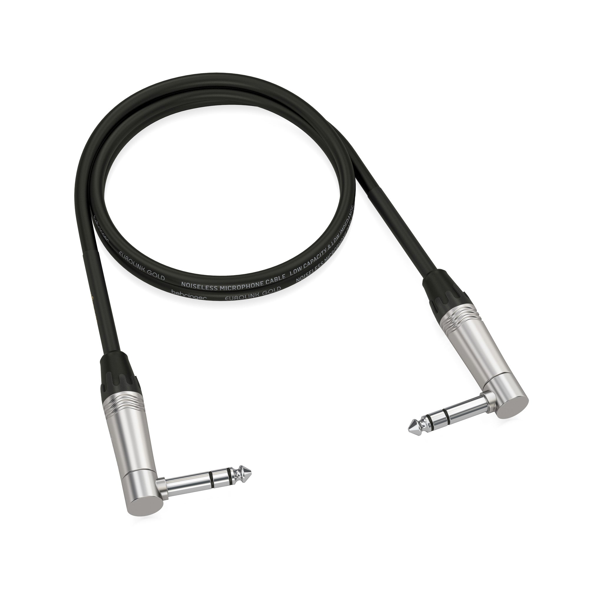 Behringer GIC-90 4SR Professional 0.9m Instrument Patch Cable for Guitars, Keyboards and Amplifiers