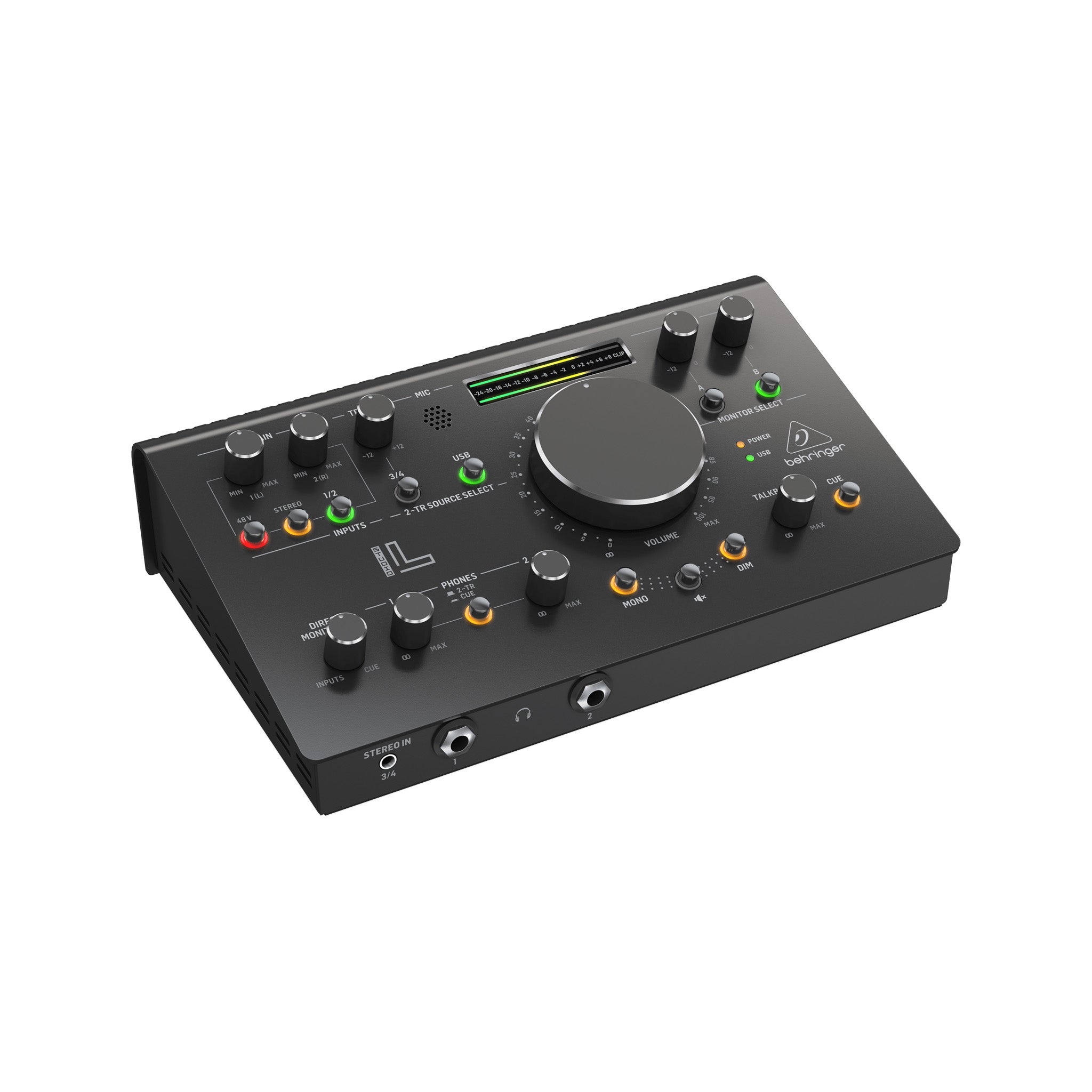 Behringer Studio L: High-end Studio Control with VCA, USB Audio & EU Plug