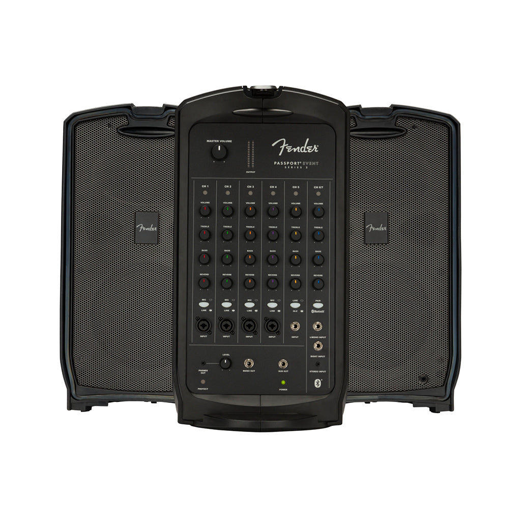 Fender 375W 230V EU Portable PA System - Passport Event Series 2