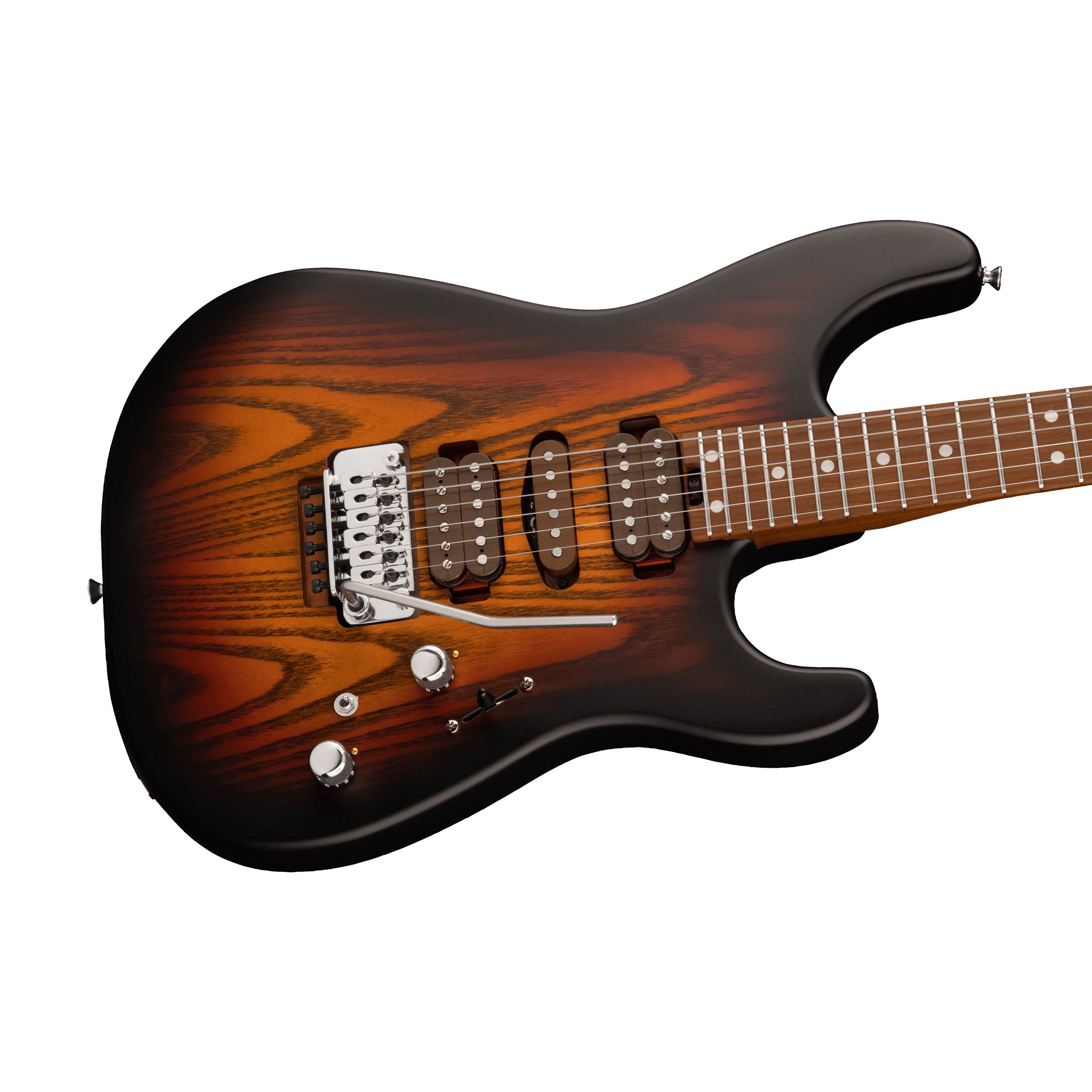 Charvel Guthrie Govan Signature Model Electric Guitar in Stunning Three - Tone Sunburst Finish