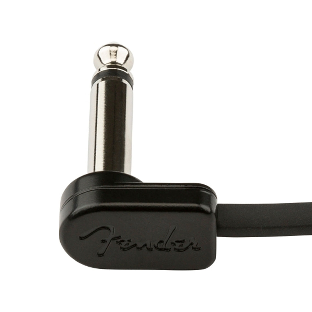 Large-Sized, Black Fender Blockchain Patch Cable Kit for Stompbox and Pedalboard Setup