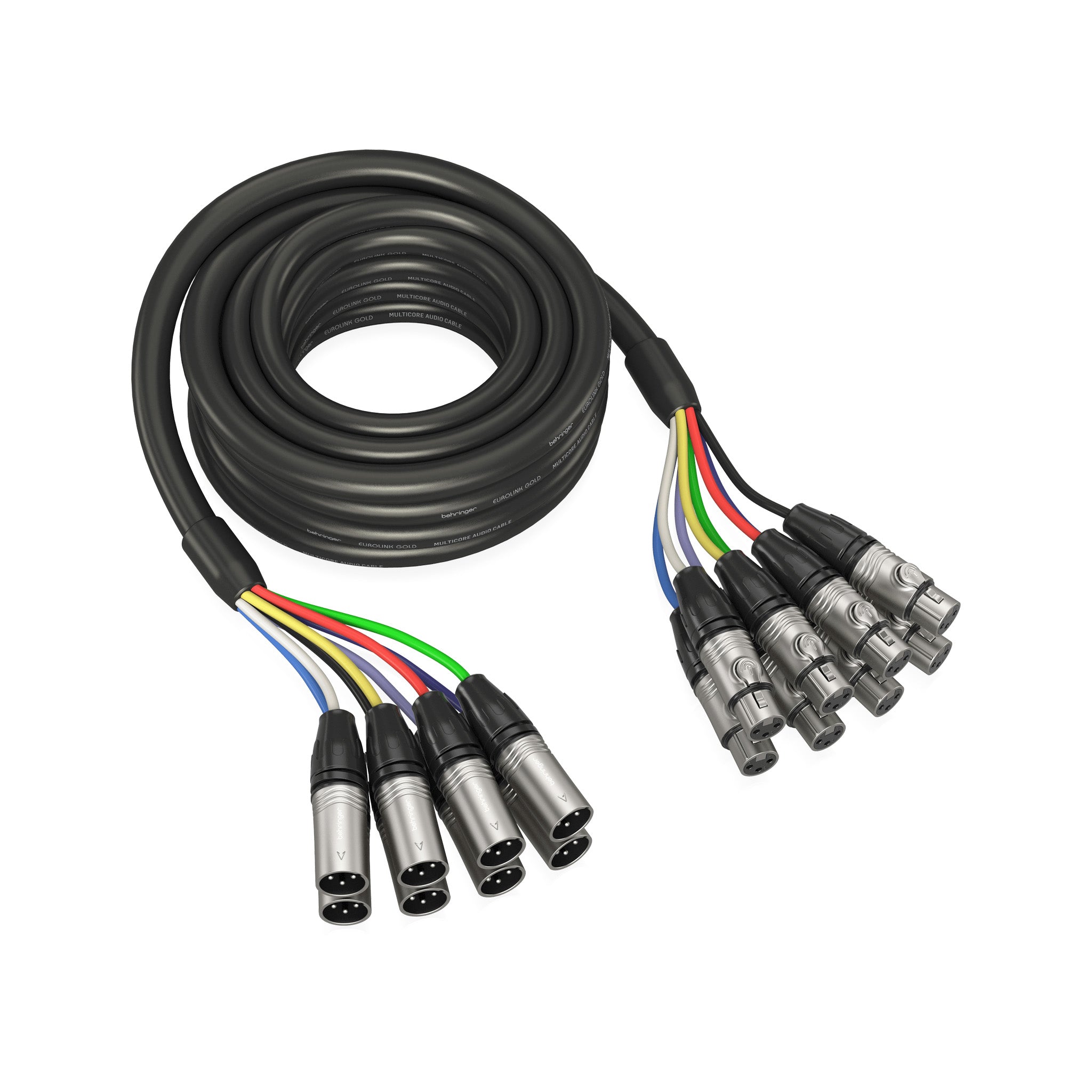 Behringer GMX - 500 5 - Meter 8 - Way High - Performance Multicore XLR Audio Cable