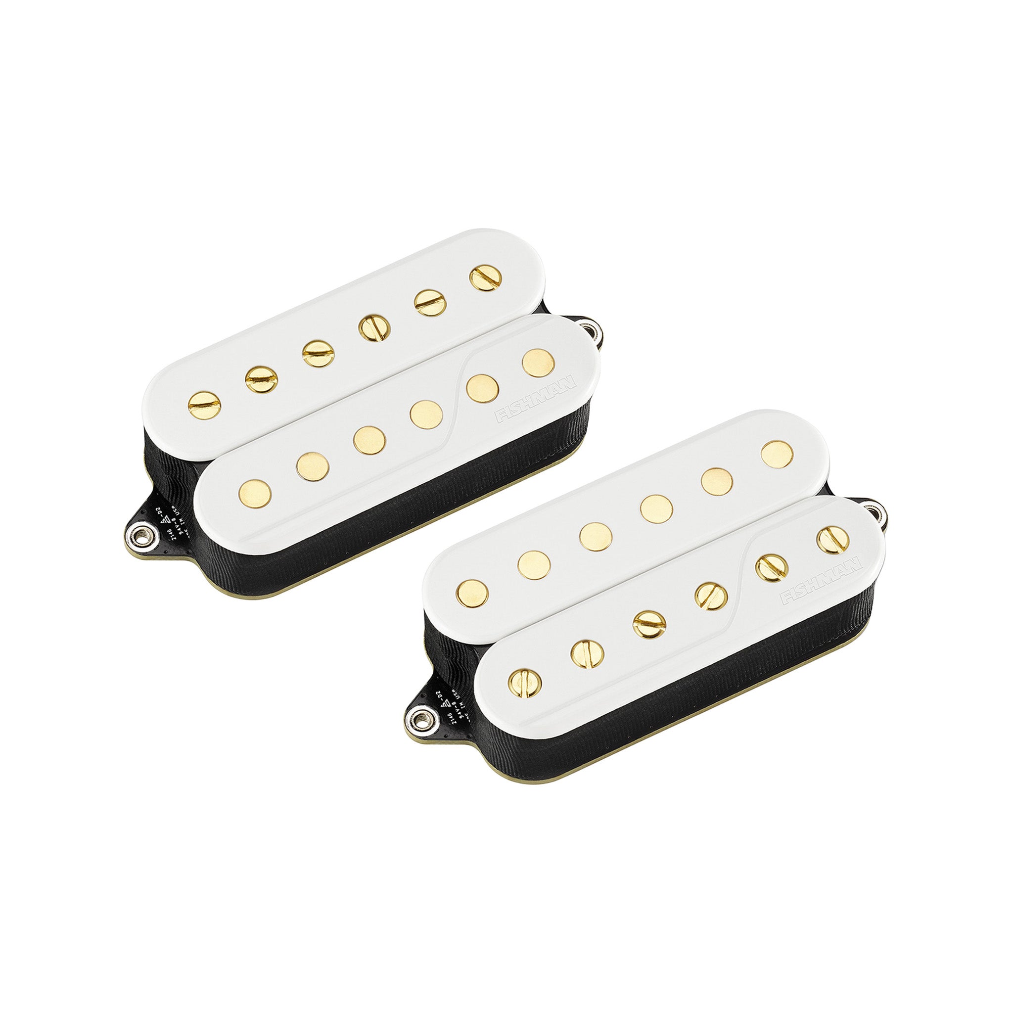 Fishman Fluence Signature Series 6-String Electric Guitar Pickup Set Designed by Scott LePage, White Color
