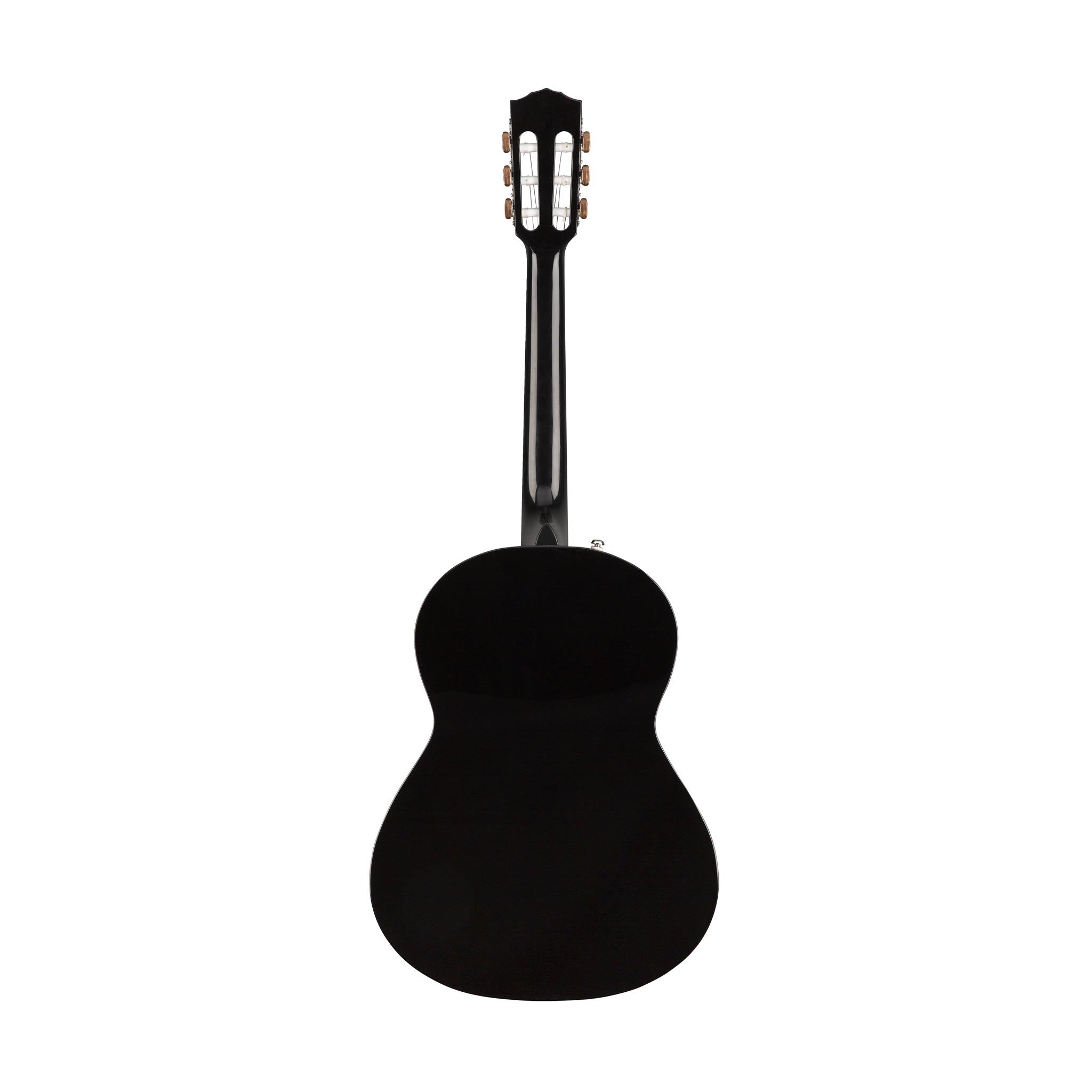 Fender CN - 60S High - Quality Nylon String Classical Guitar with Walnut Fingerboard and Black Finish