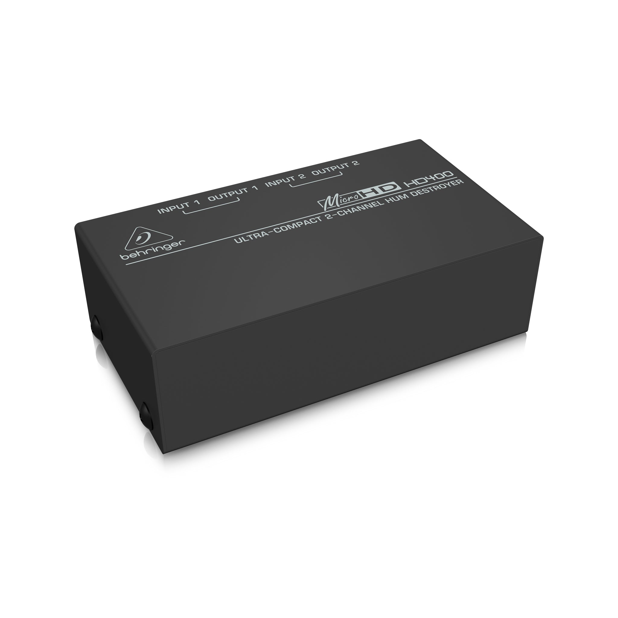 Behringer MicroHD HD400 2-Channel AC Hum Elimination Device for Audio Systems