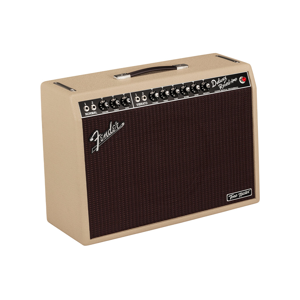 Blonde Fender Tone Master Deluxe Reverb 230V EUR Guitar Amplifier