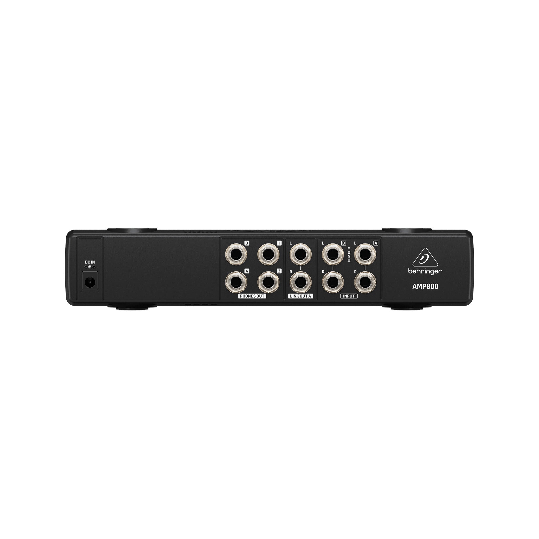 Behringer AMP800 Compact 4-Channel Stereo Headphone Amplifier for Studio and Stage