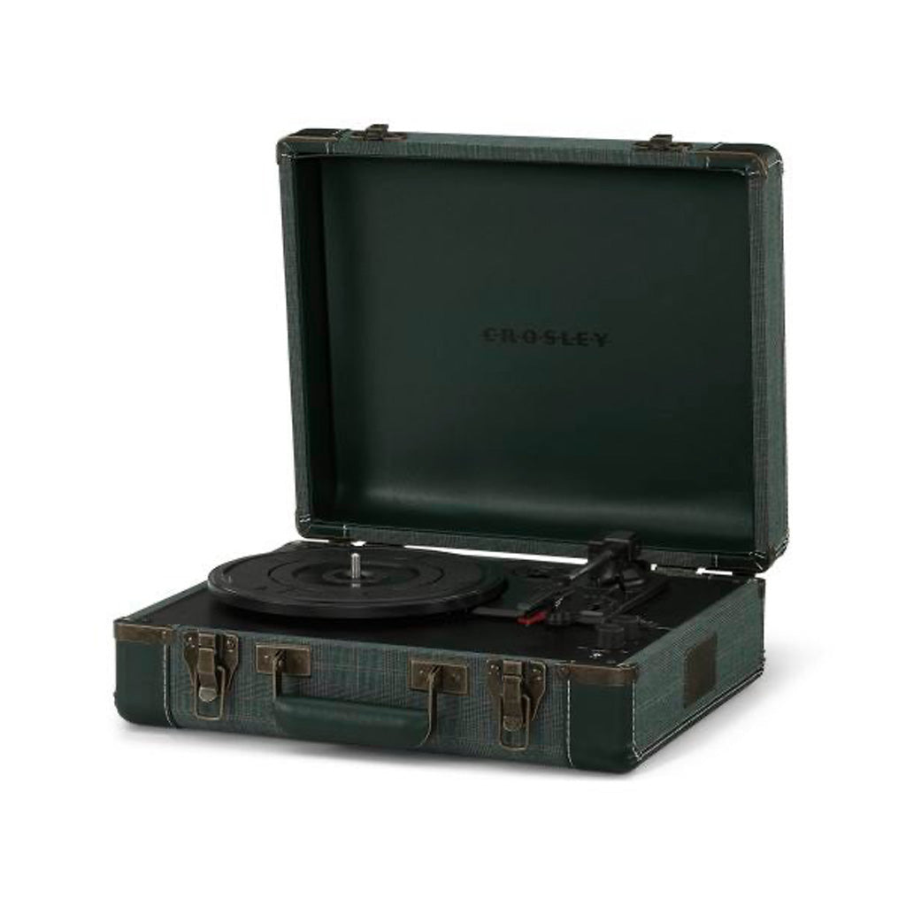 Crosley Pine-colored Executive-style Vinyl Turntable for High-quality Music Listening