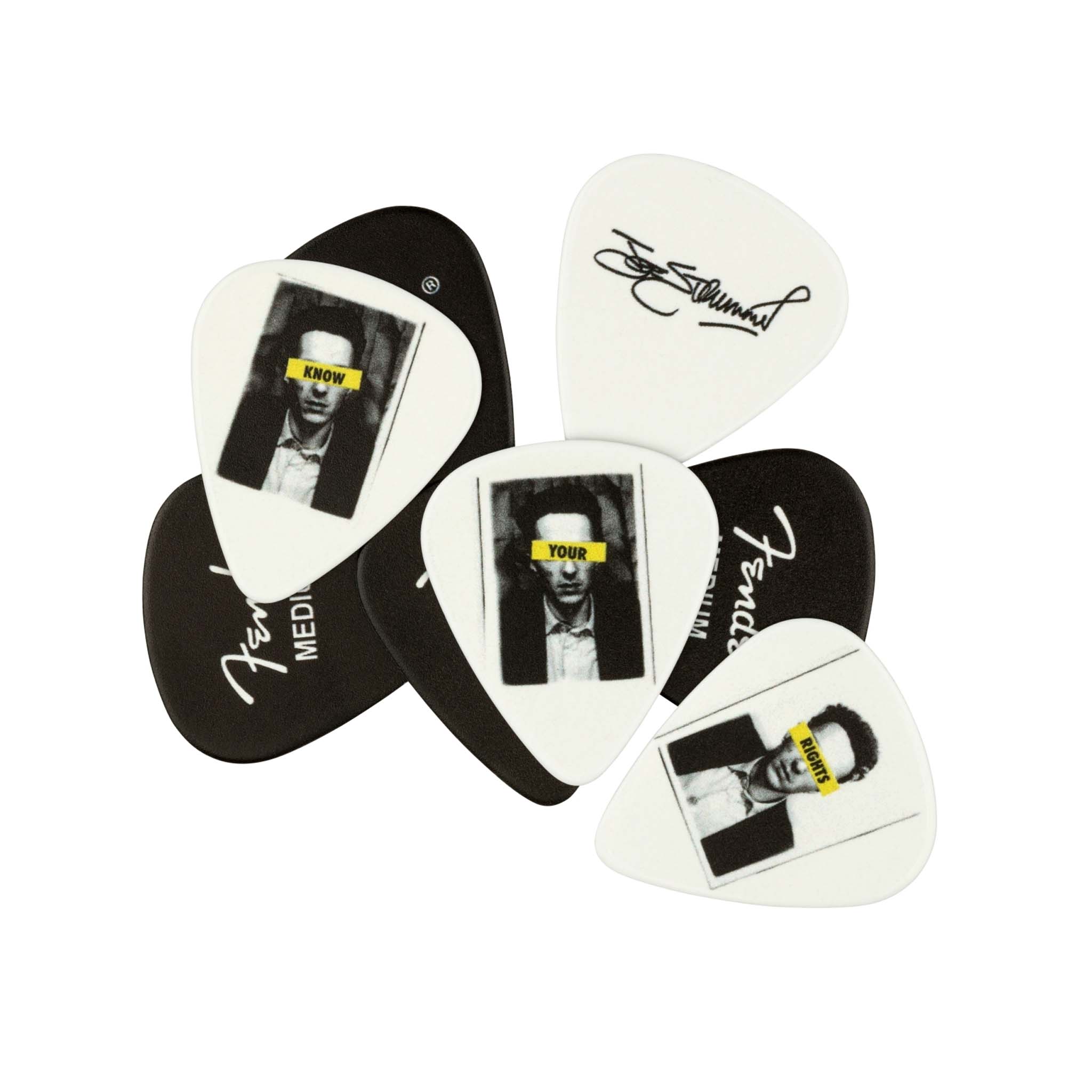 Fender 8-Pack Medium Joe Strummer Signature Pick Tin