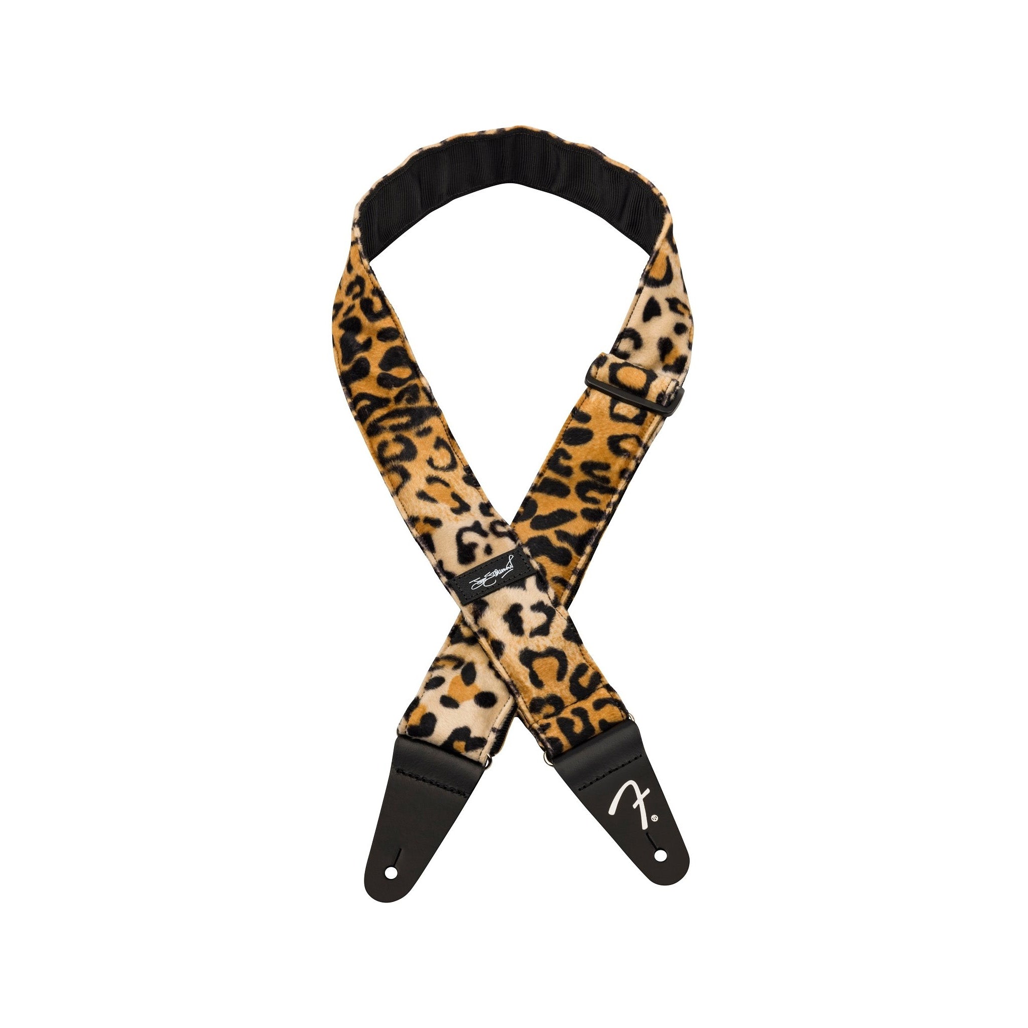 Fender Joe Strummer Inspired Adjustable Leopard Print Guitar Strap