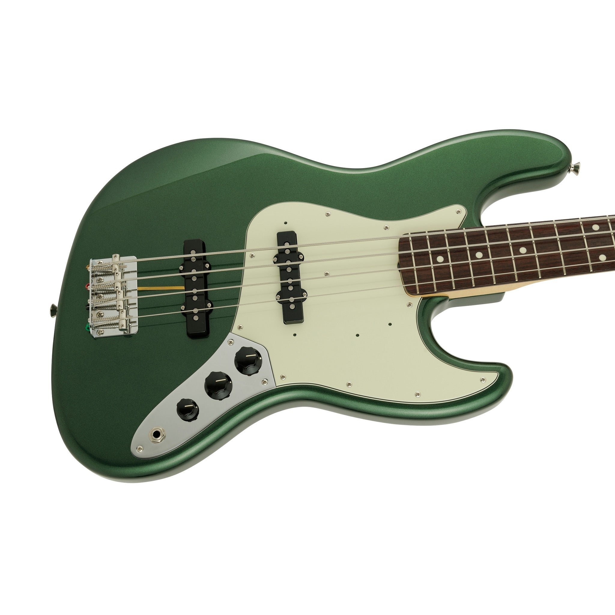2023 Fender Japan Traditional II 60s Jazz Bass Guitar in Aged Sherwood Green
