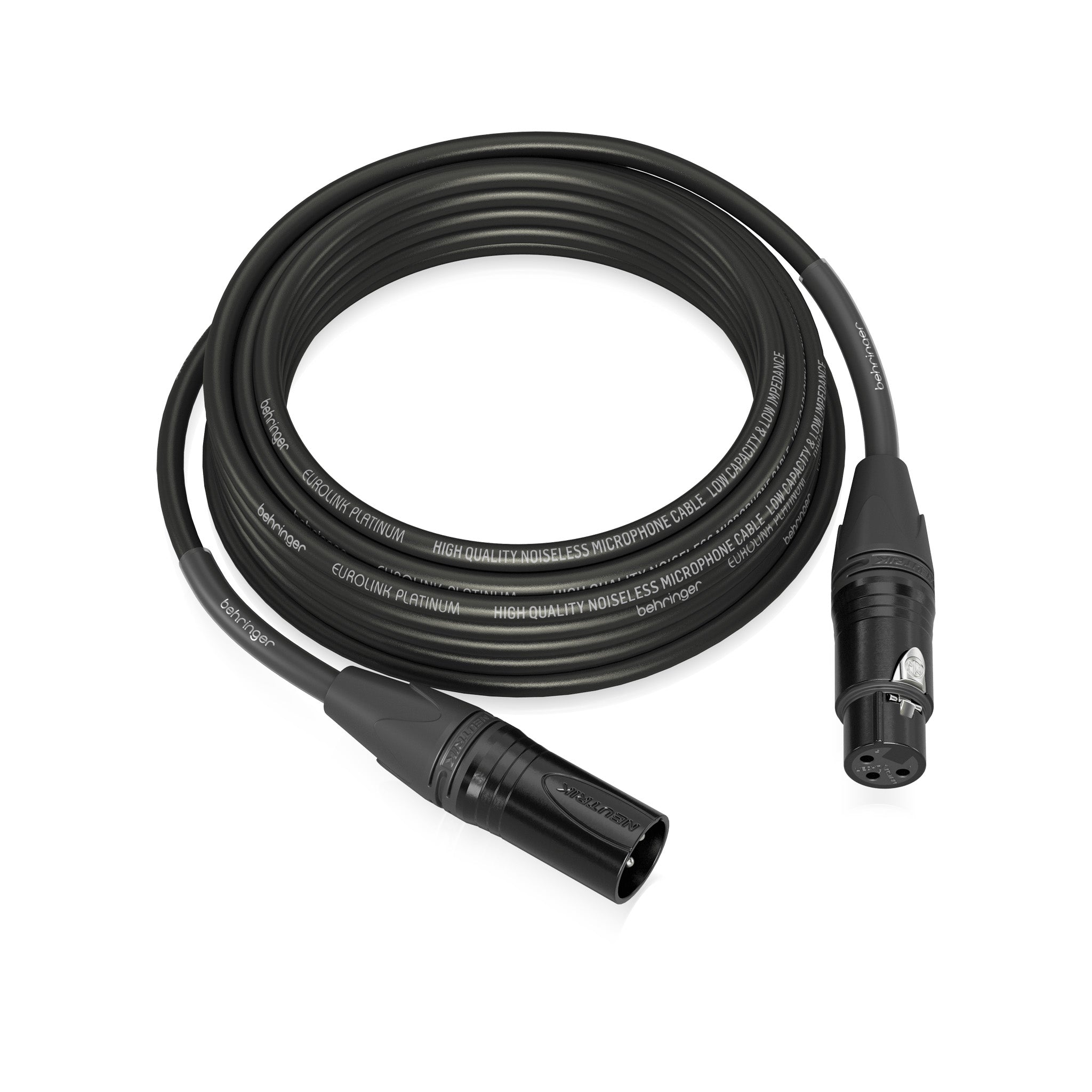 Behringer 32.8-Foot Premium XLR Female to Male Microphone Cable PMC1000