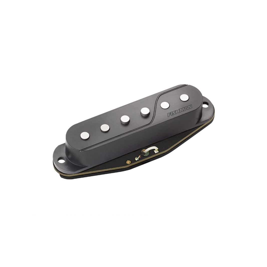 Fishman Fluence Single Width Active Electric Guitar Pickup in Black Color for HSS, HSH & HS Configurations