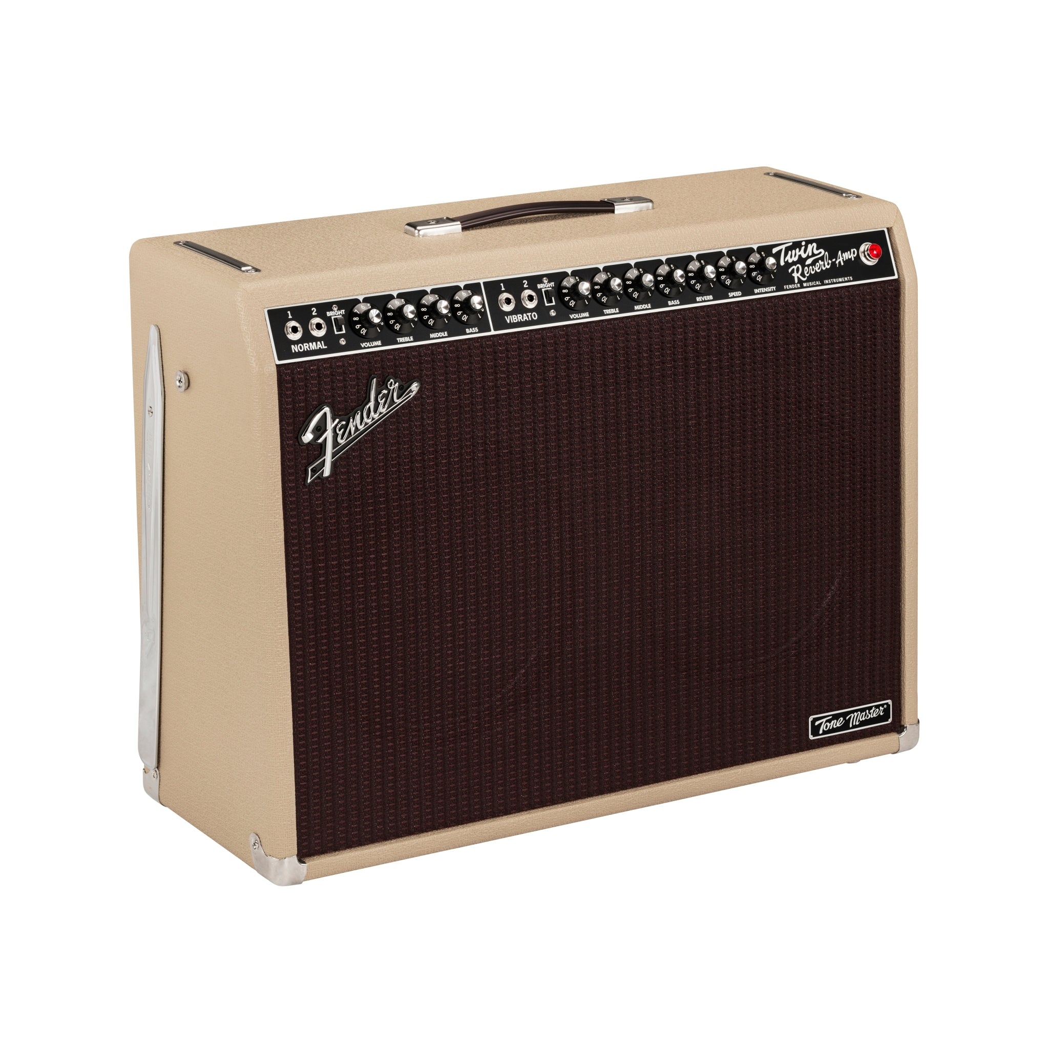 Fender Tone Master Twin Reverb 230V EUR Blonde Electric Guitar Amplifier for Exceptional Sound Quality