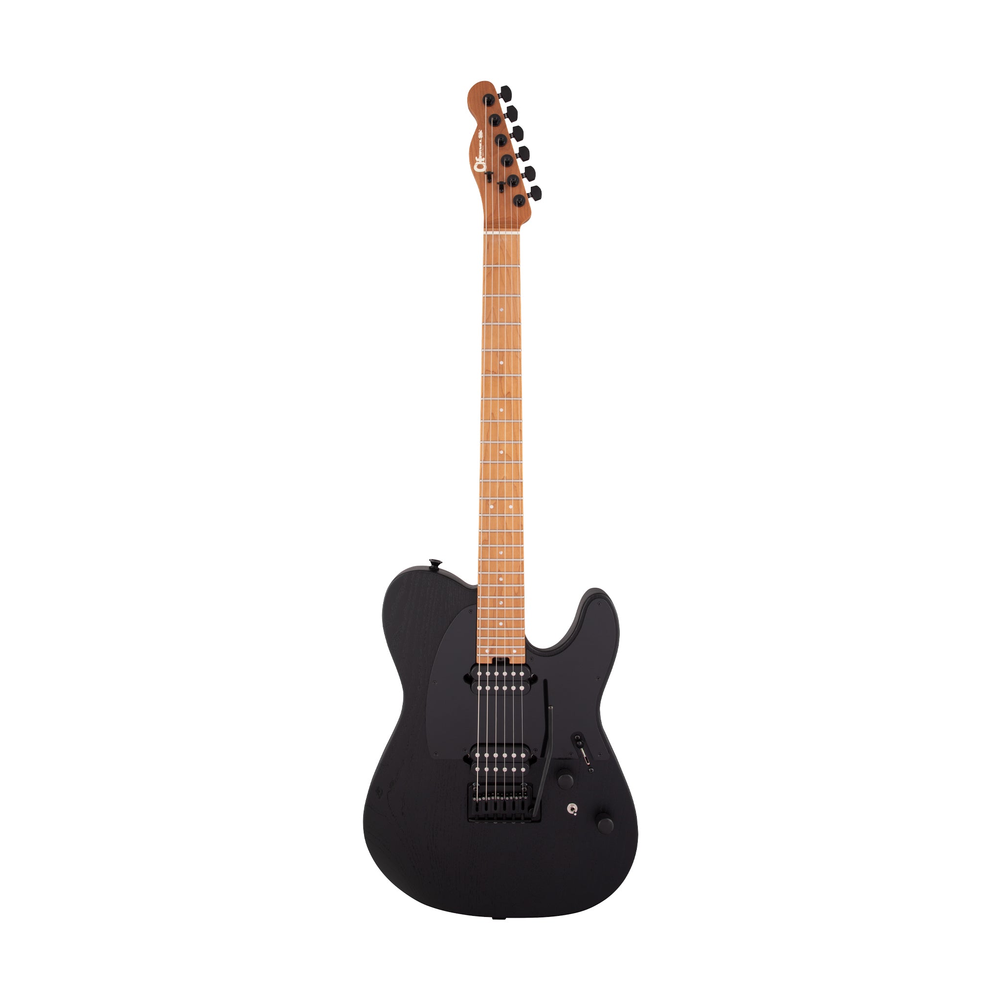 Charvel Pro-Mod So-Cal Style 2 24-Fret HH 2PT Electric Guitar in Black Ash Finish
