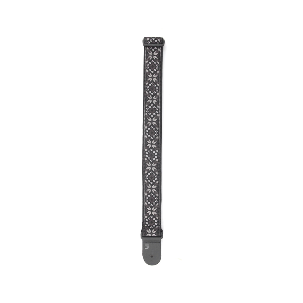 D'Addario 2 - inch Adjustable Monterey Black Guitar Strap for All Genres
