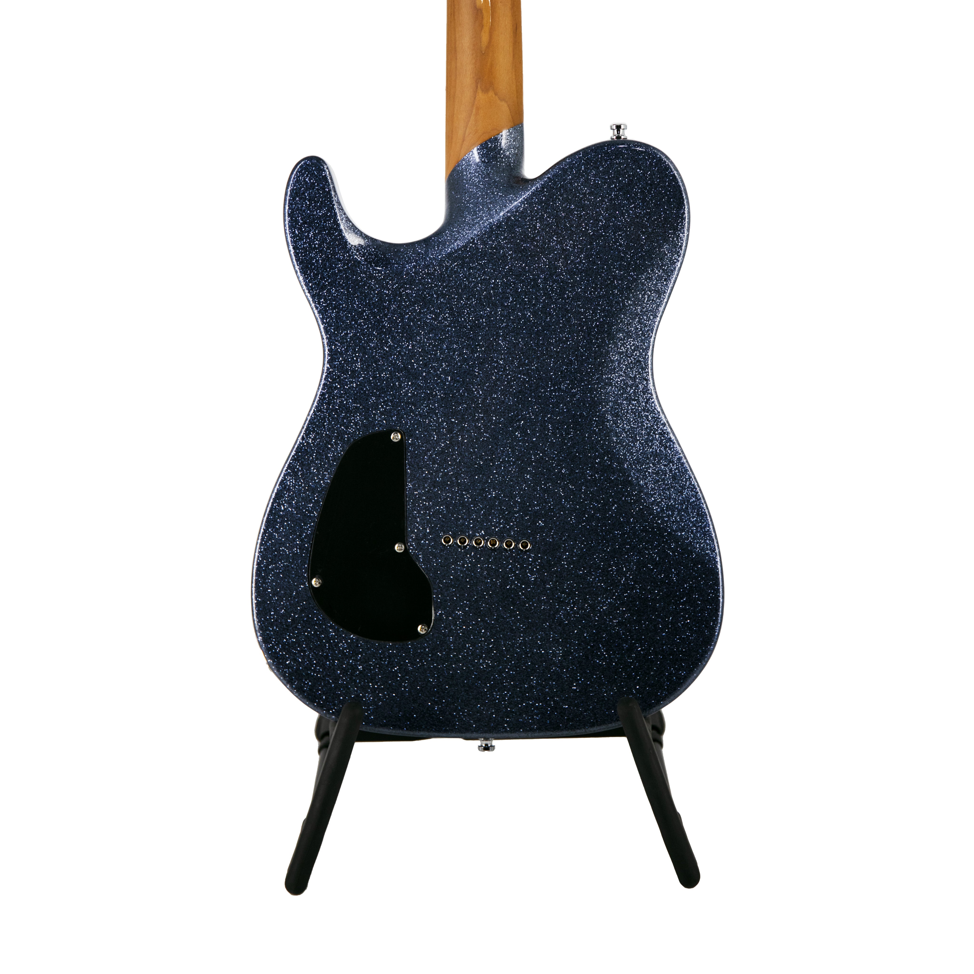 Atlantic Blue Sparkle Chapman ML3 Pro Traditional Semi-Hollow Electric Guitar