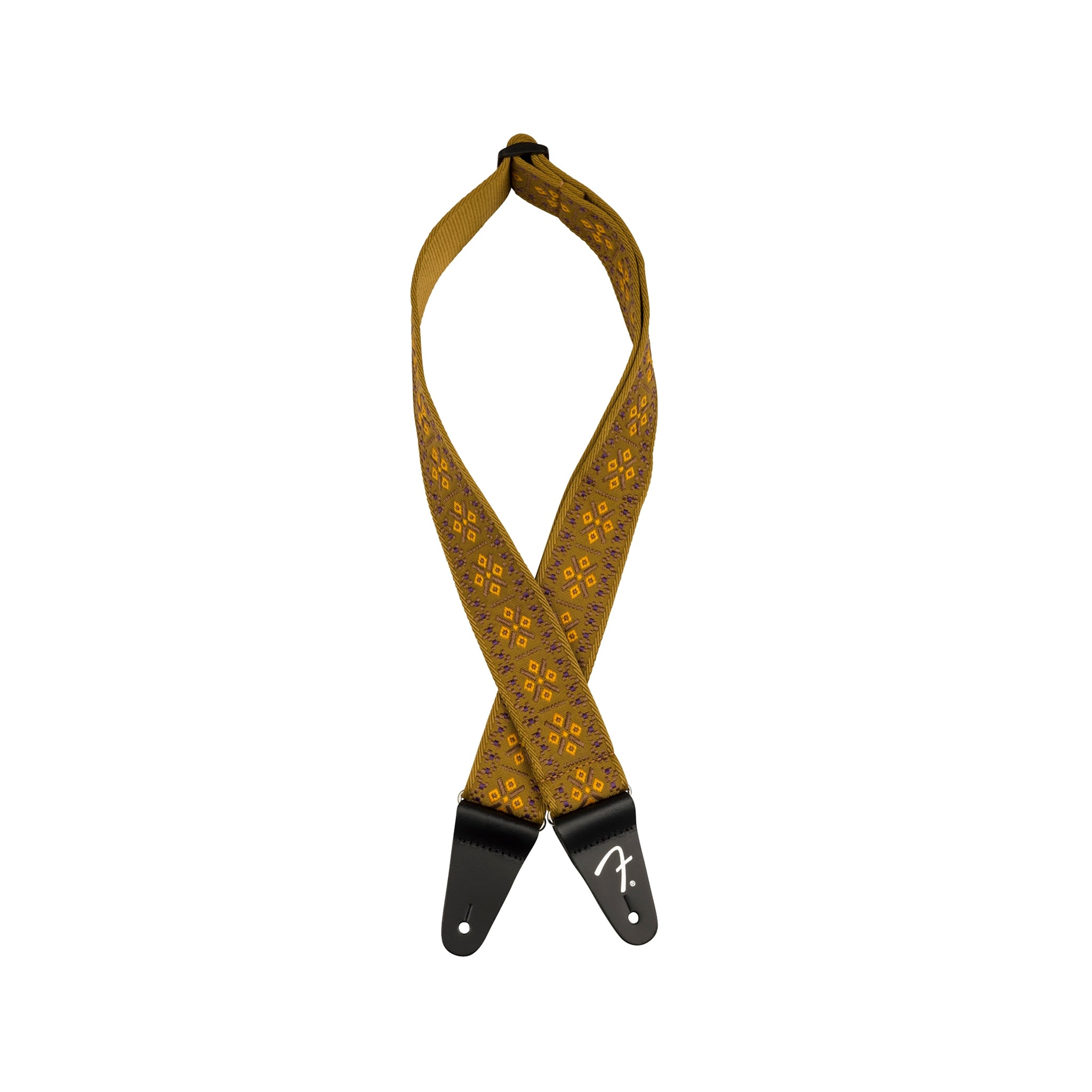 Fender Lattice Tan Pasadena Woven Adjustable Guitar Strap