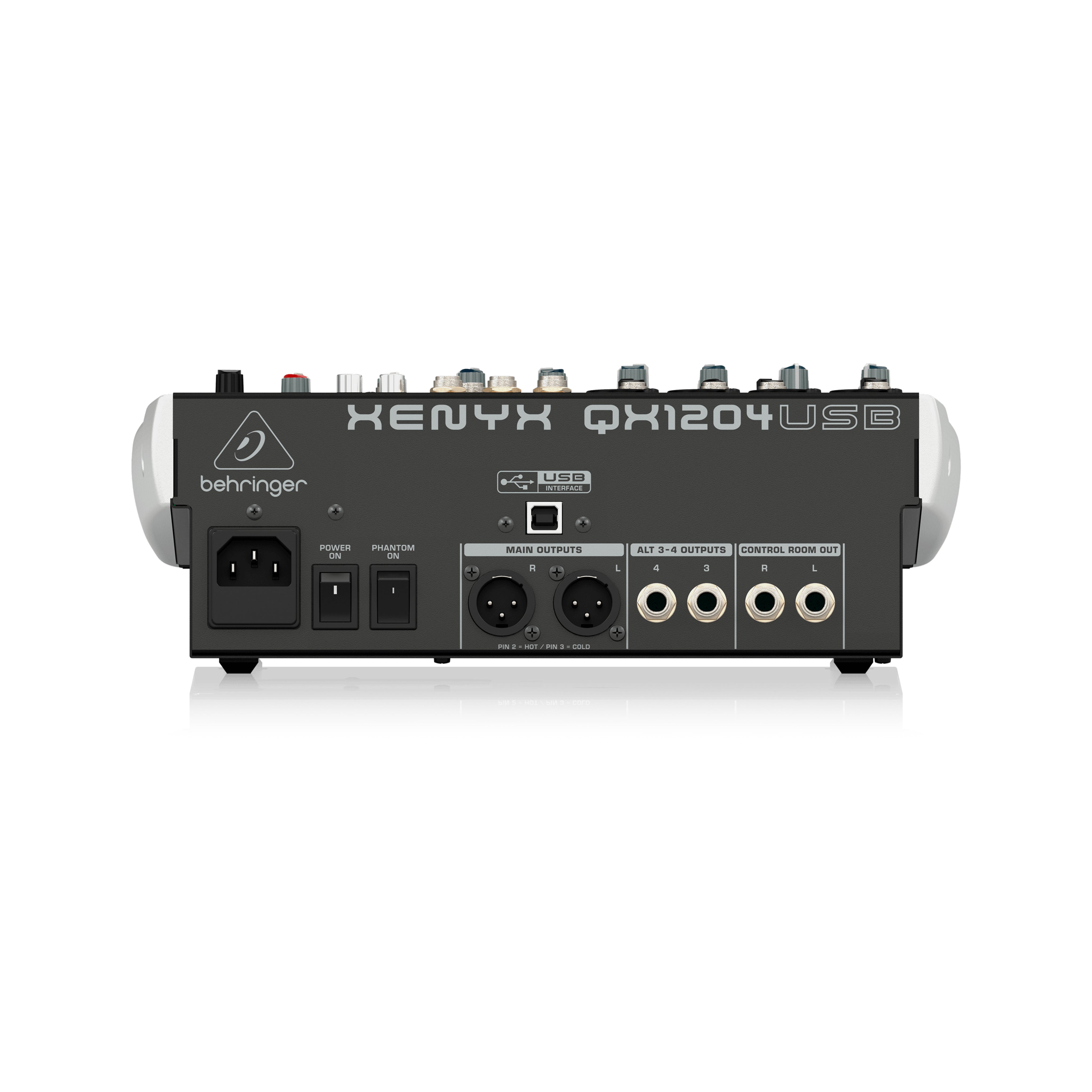 Behringer Xenyx QX1222USB Mixer with USB Connectivity and Stunning Effects