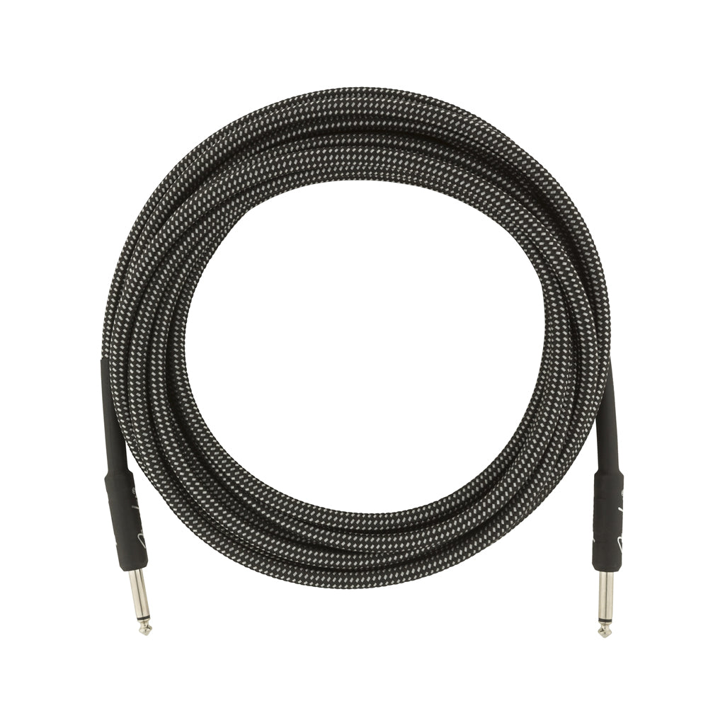 18.6ft Grey Tweed Fender Professional Instrument Cable for Reliable Performance