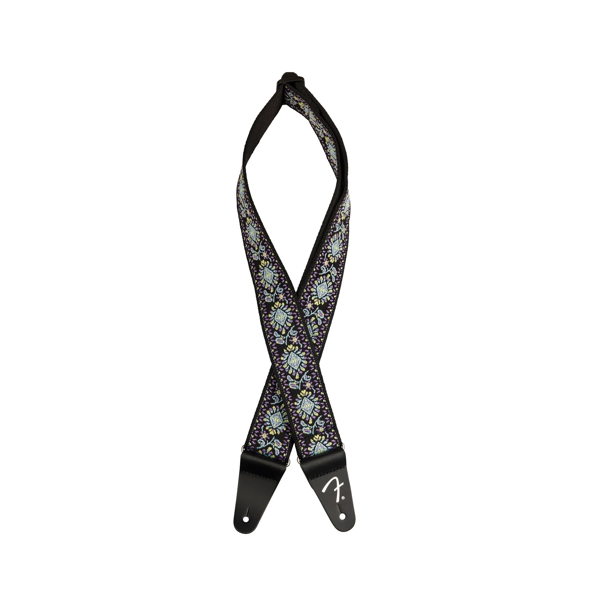 Blue Lotus Fender Pasadena Adjustable Woven Guitar Strap for Long - lasting Use