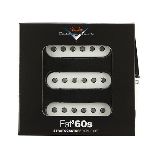 Fender Custom Shop Fat 60s Stratocaster Electric Guitar Pickup Set, Comprising 3 Pieces