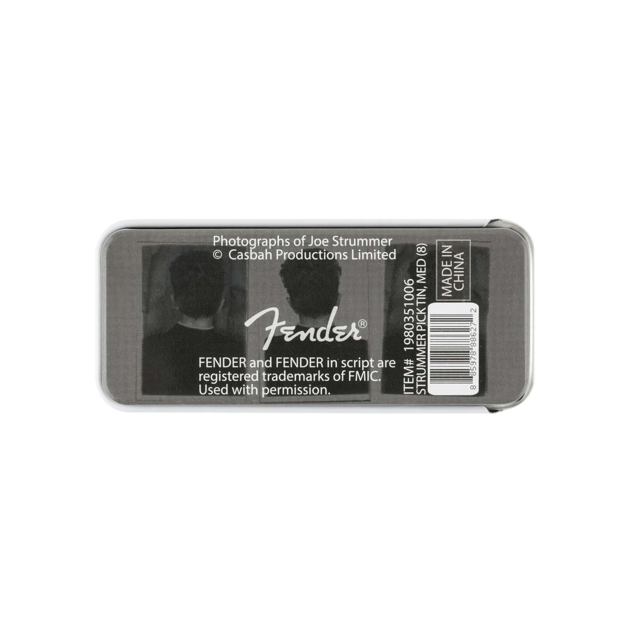 Fender 8-Pack Medium Joe Strummer Signature Pick Tin