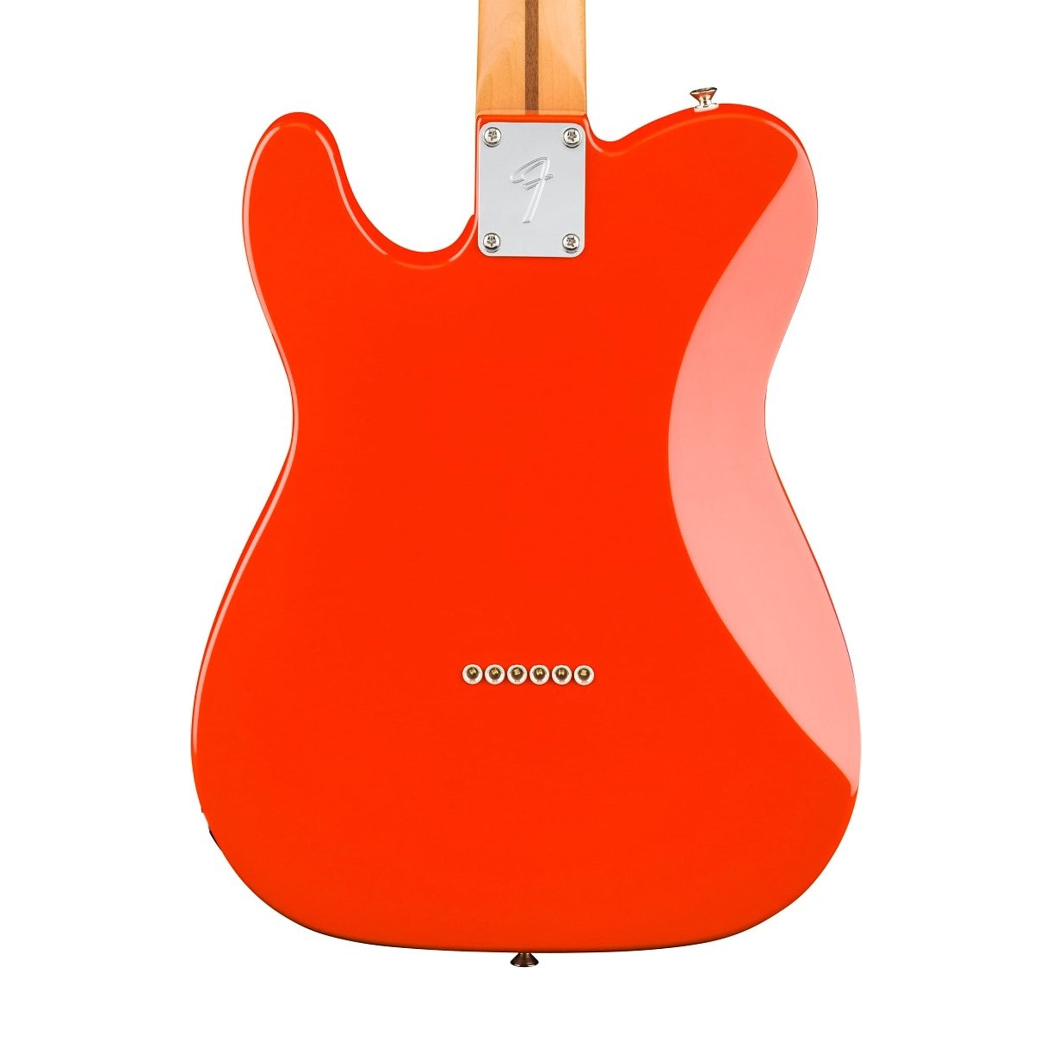 Fender Player II HH Electric Telecaster Guitar with Maple Fingerboard in Stunning Coral Red