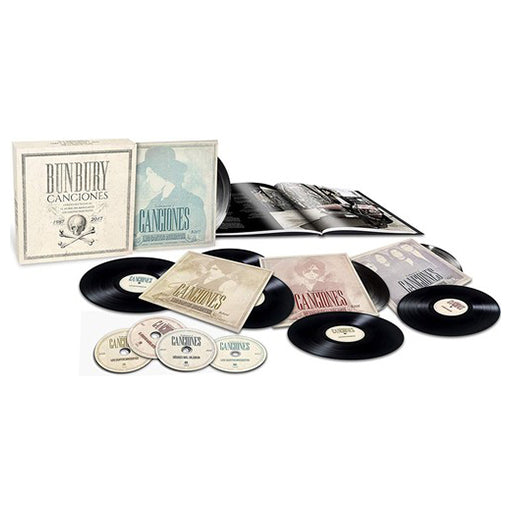 Vinyl Record Set - Compilation of Songs from 1987 to 2017 by Spanish Singer-Songwriter Enrique Bunbury