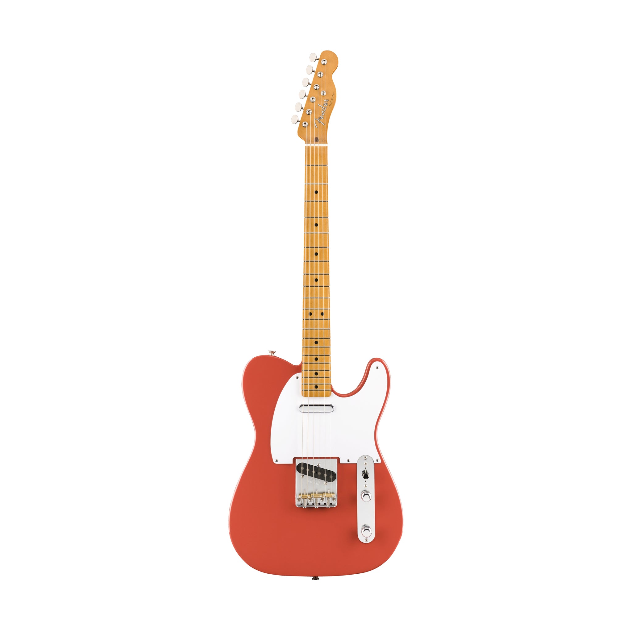 Fender Vintera 50s Fiesta Red Electric Guitar with Maple Fingerboard