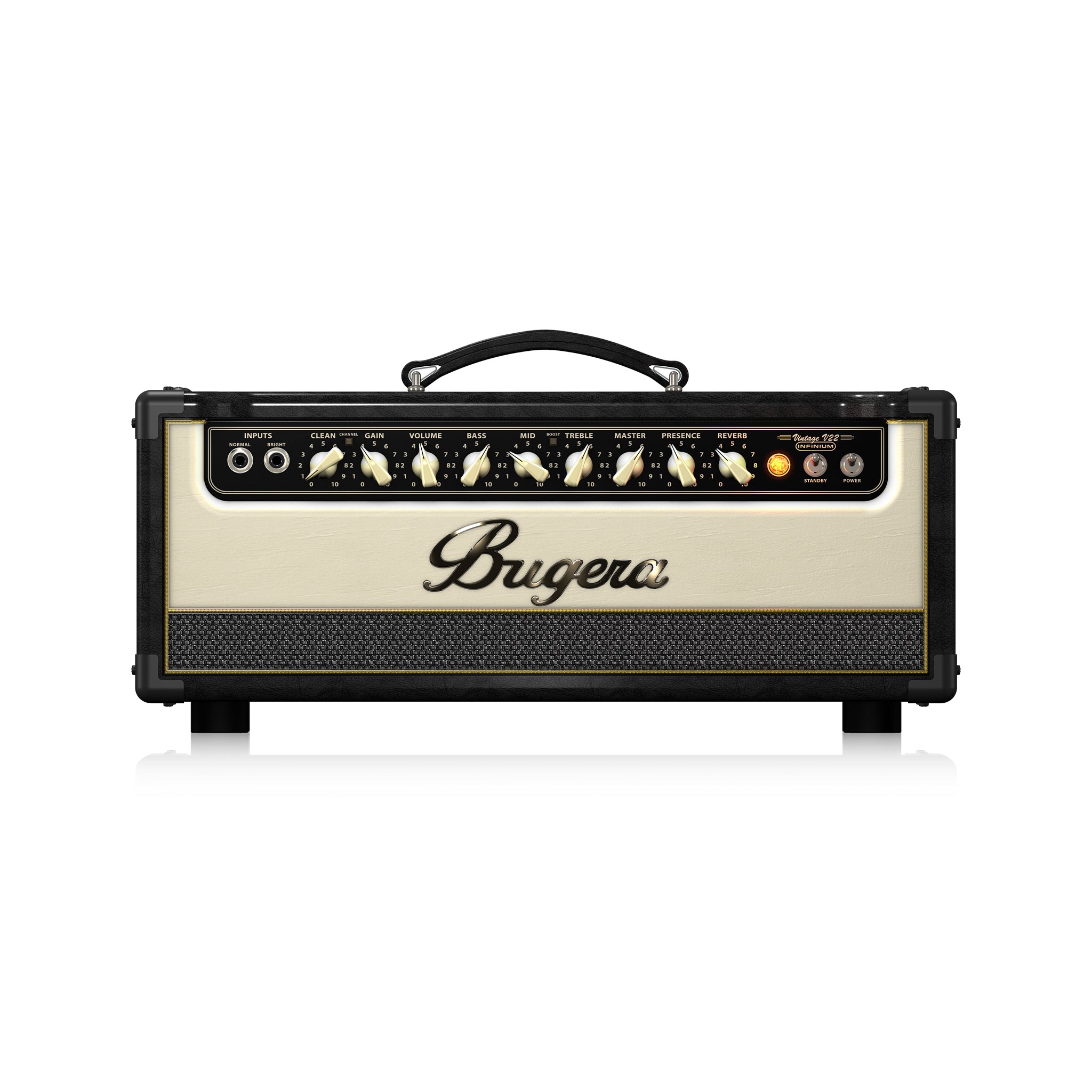 Bugera V22HD Infinium 22-Watt Tube Amplifier Head for Electric Guitars with Advanced Features