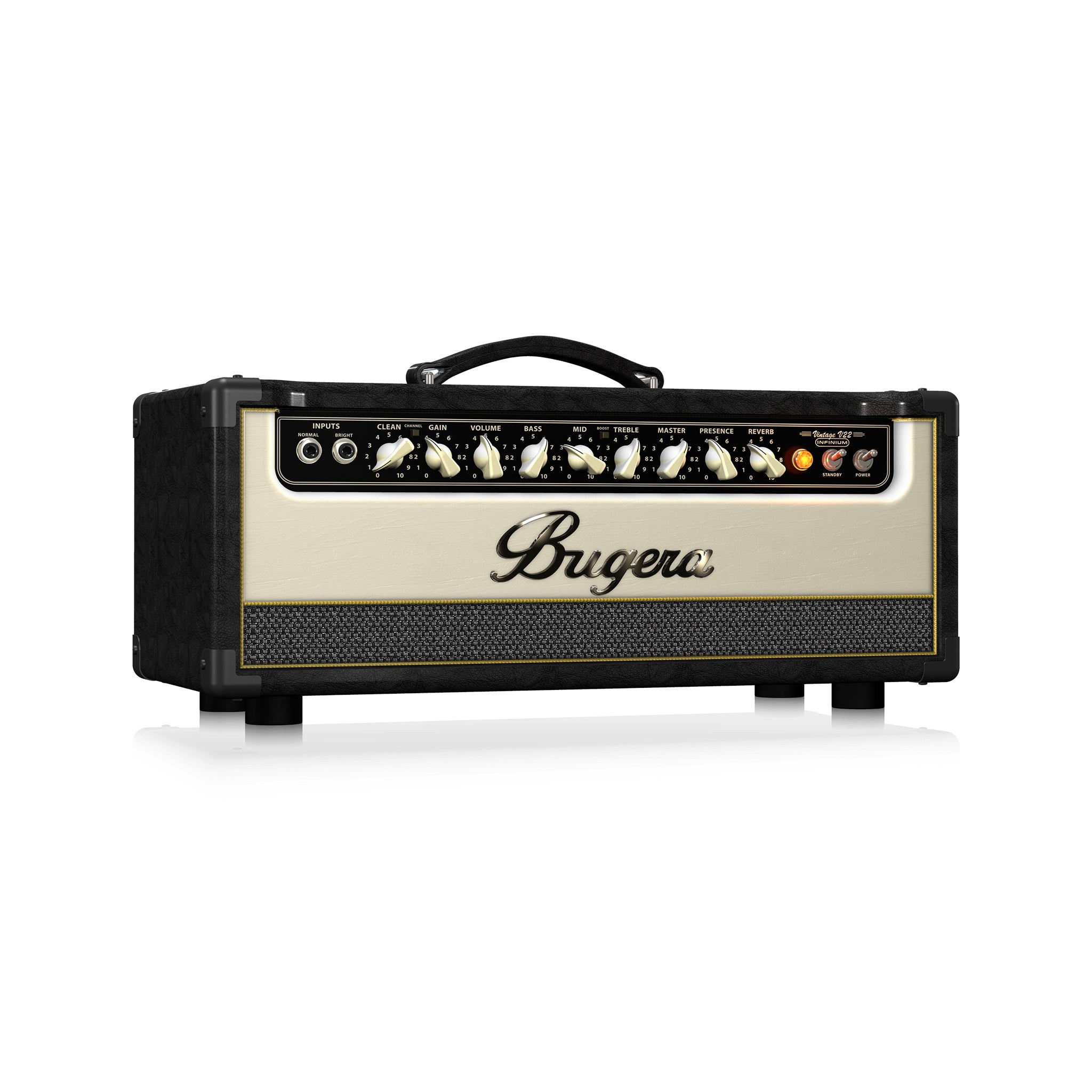 Bugera V22HD Infinium 22-Watt Tube Amplifier Head for Electric Guitars with Advanced Features