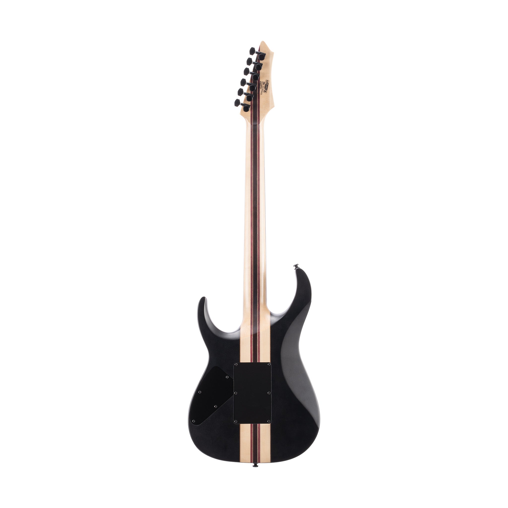 Black Satin Cort X500-Menace Electric Guitar for Metal Lovers