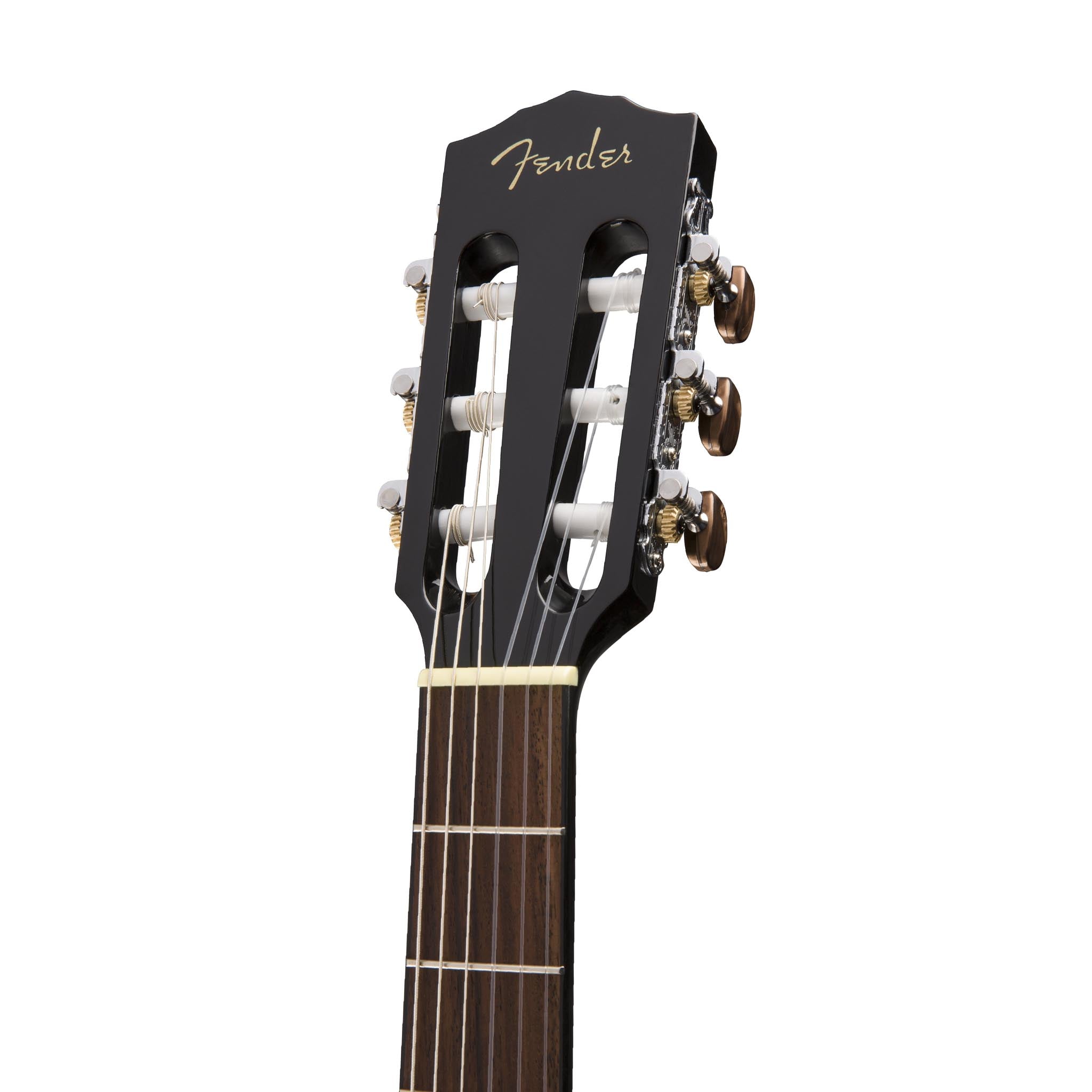 Fender CN - 60S High - Quality Nylon String Classical Guitar with Walnut Fingerboard and Black Finish