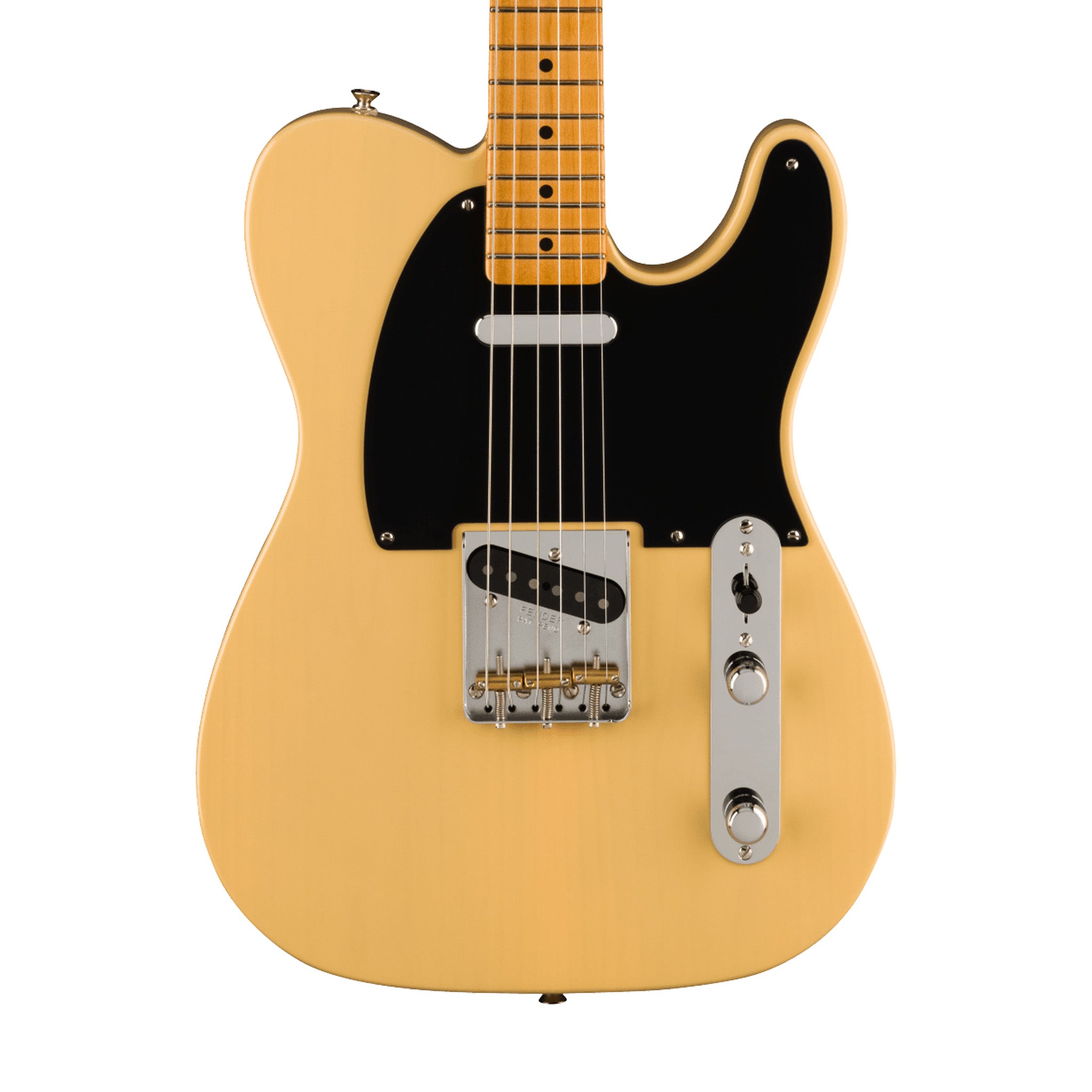 Fender Vintera II 50s Nocaster NOS Electric Guitar, Featuring Maple Fingerboard and Blackguard Blonde Finish for Classic Vintage Sound