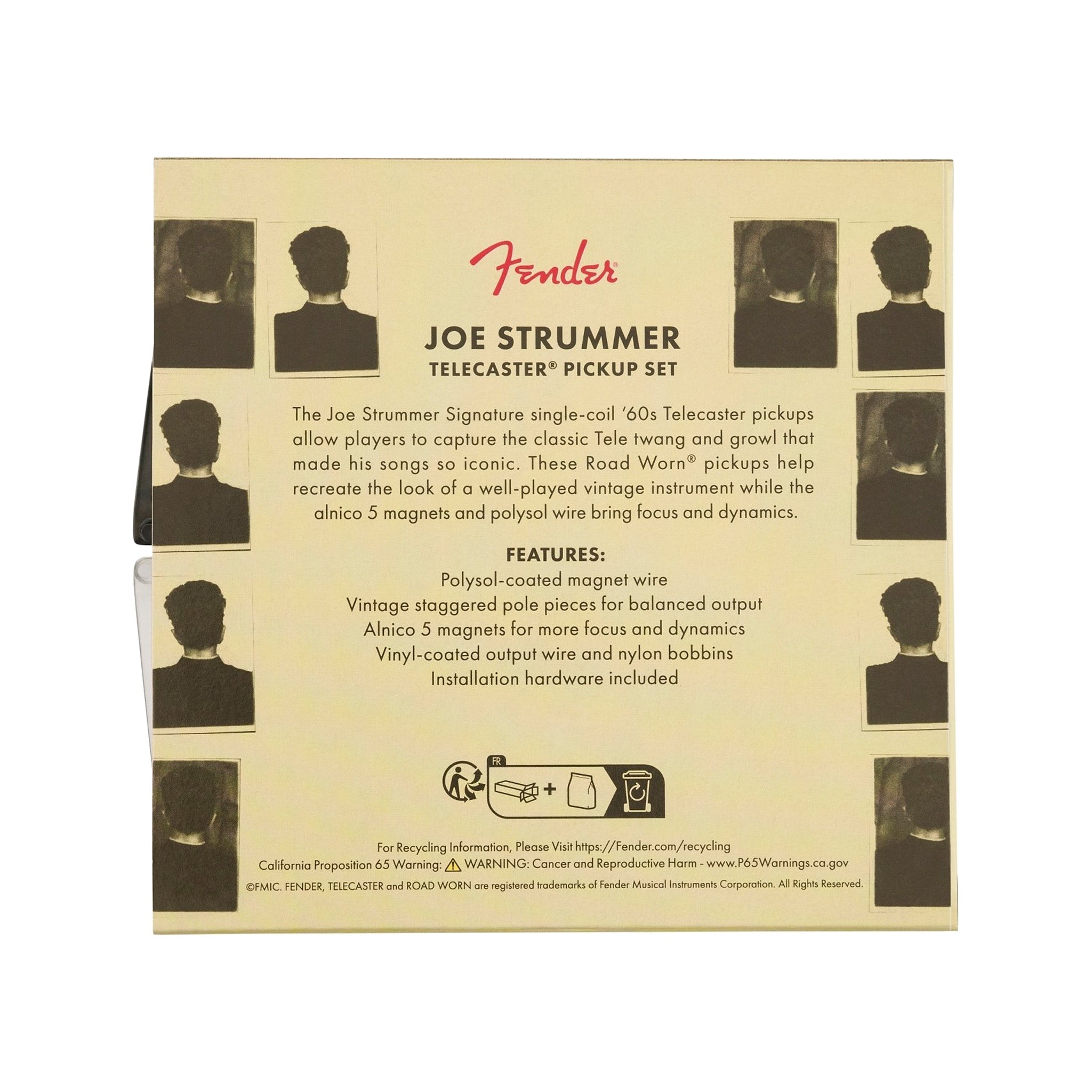 Fender Joe Strummer Signature '60s Telecaster Single - Coil Guitar Pickup Set