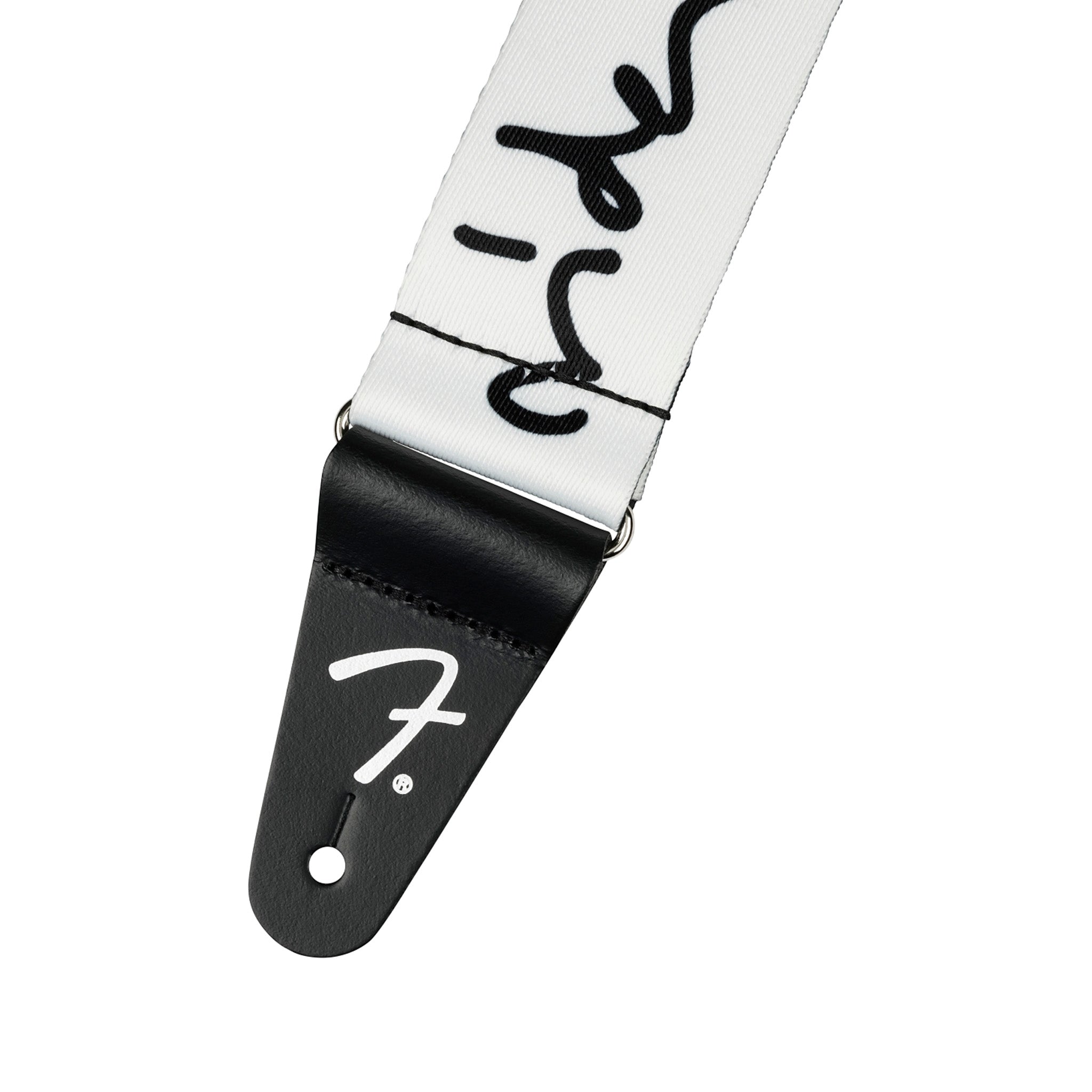 Luna White Fender Guitar Strap Inspired by Juanes' Style