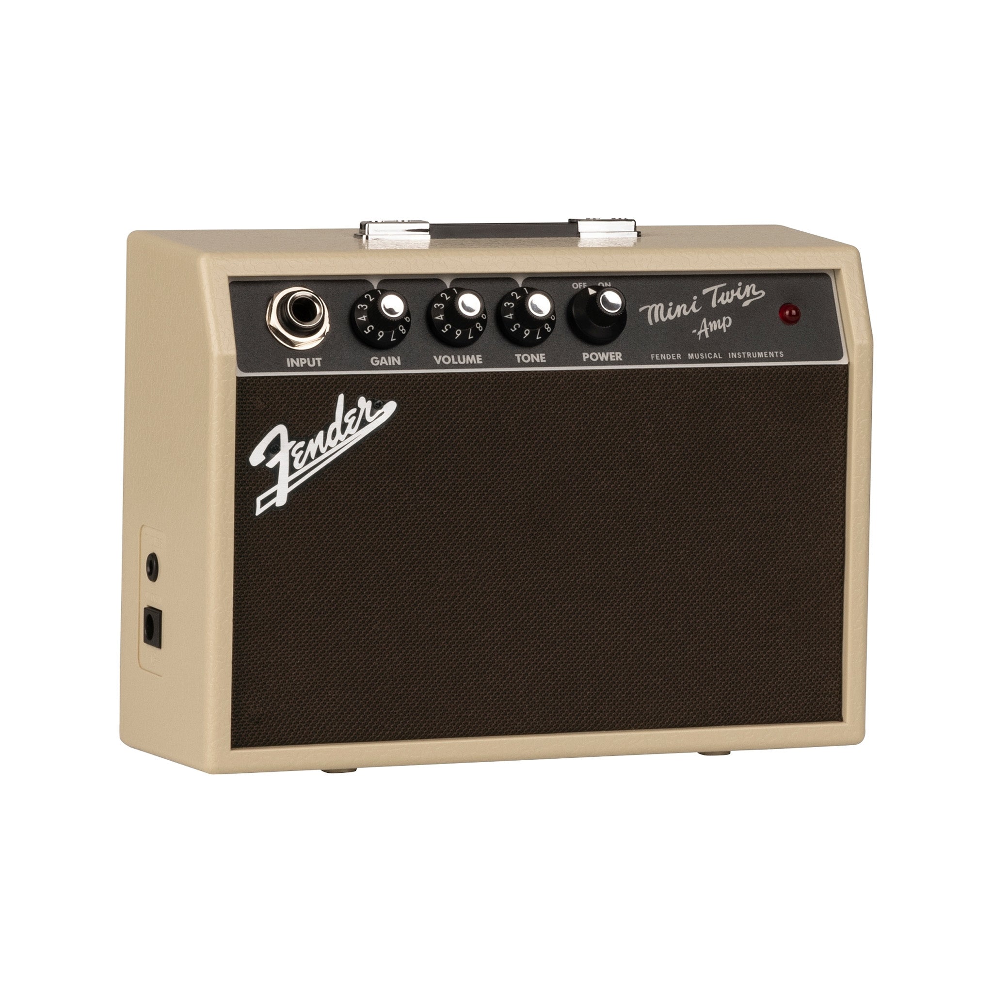 Blonde Fender Mini '65 Twin Combo Guitar Amplifier with Classic Look